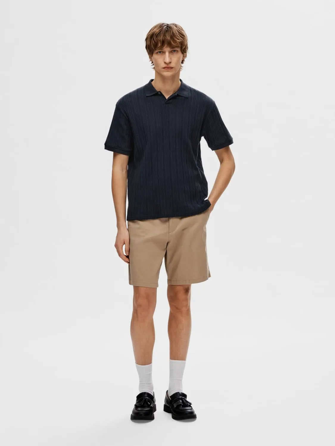 Jaden Jacquard Polo sold by Plenty product image thumbnail 3