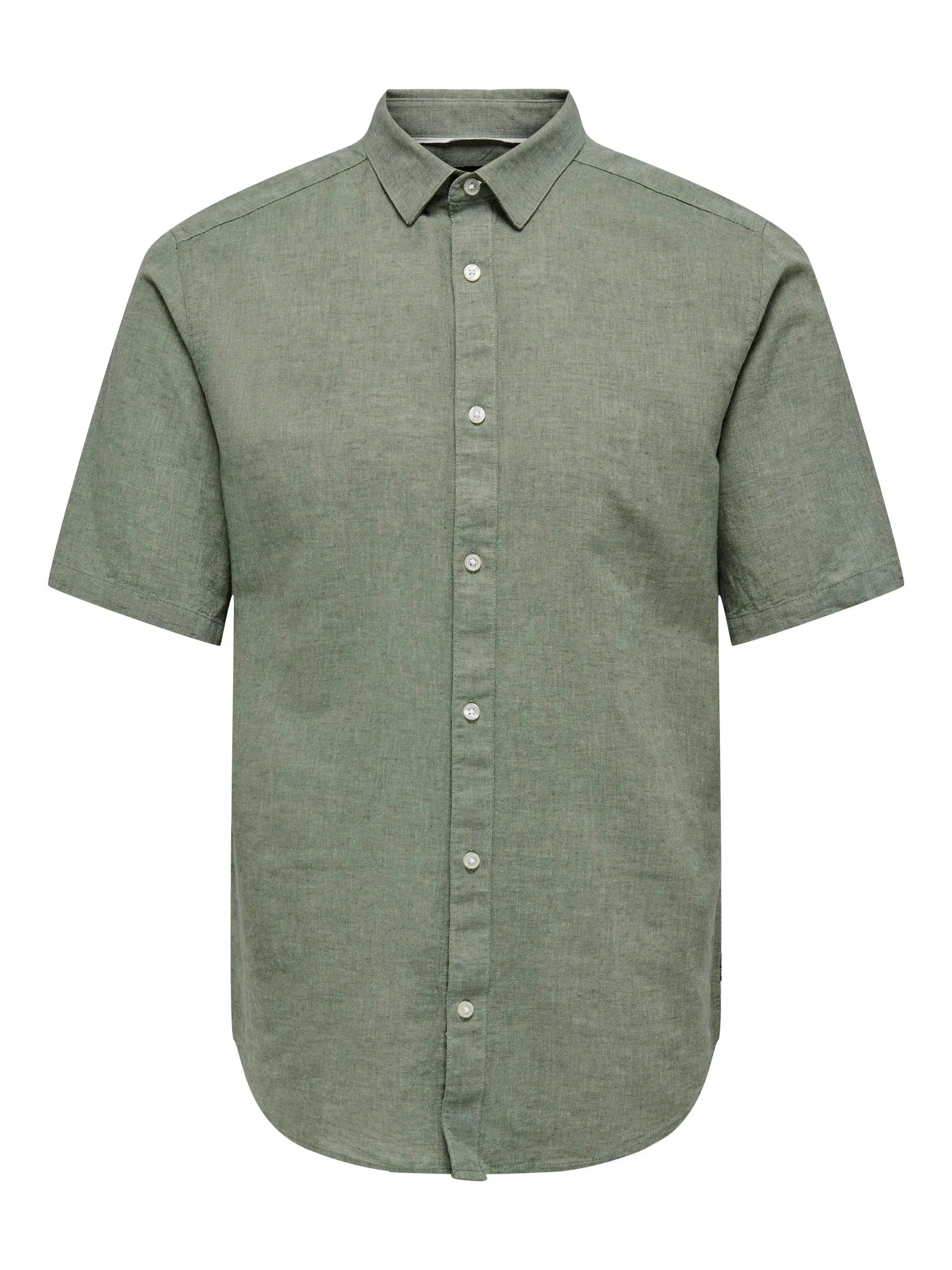 Caiden Solid Linen Shirt sold by Plenty product image thumbnail 4