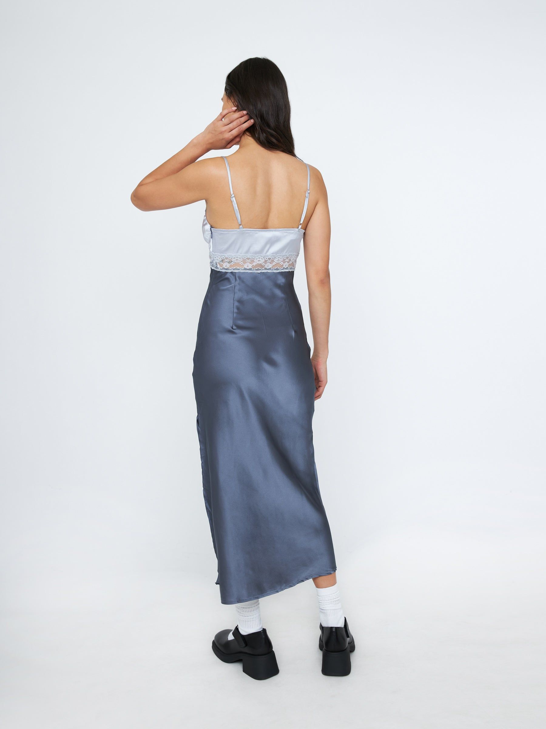 Lace Trim Slip Dress sold by Plenty product image thumbnail 2