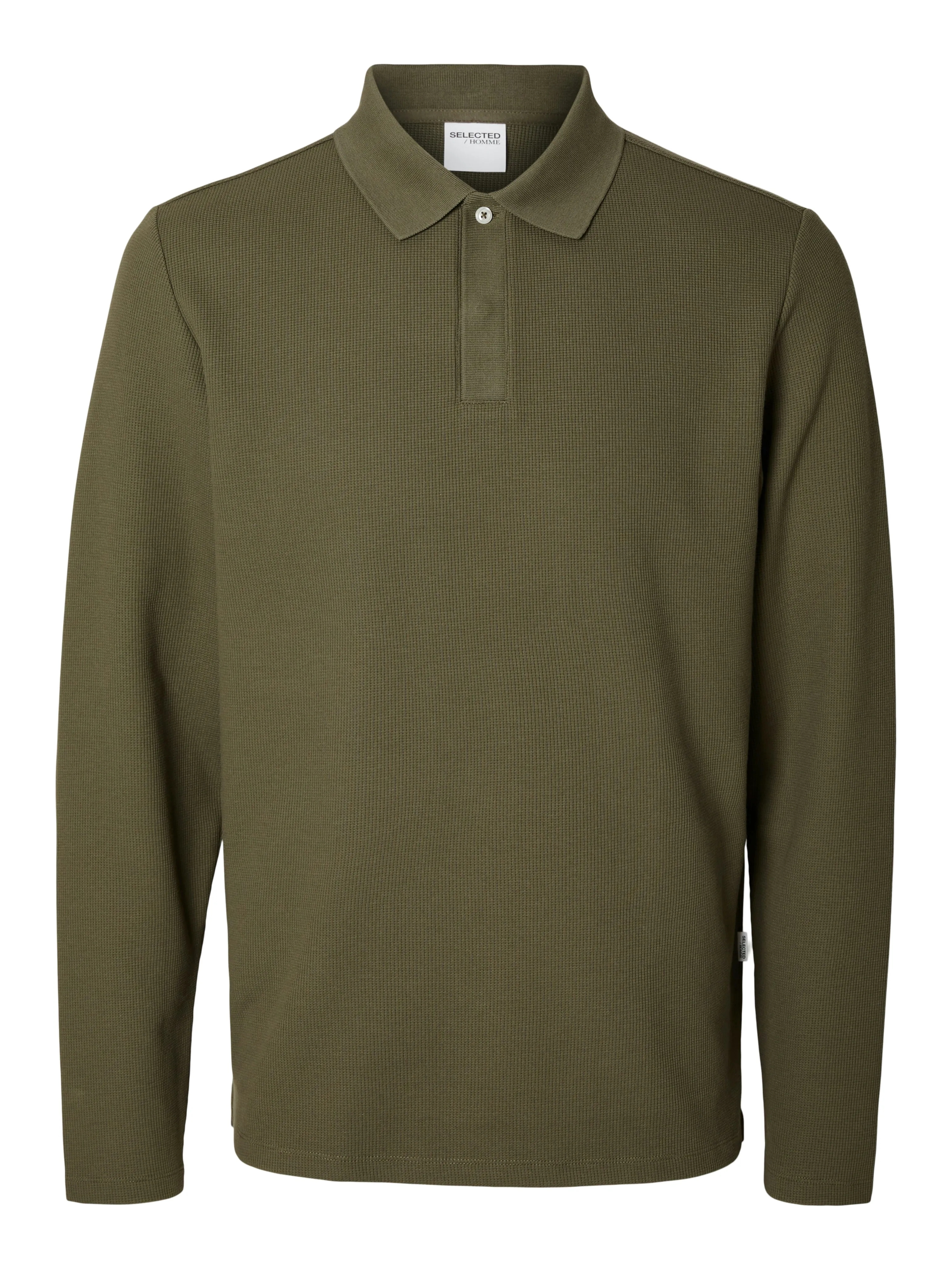 Finley Waffle Polo sold by Plenty product image thumbnail 3