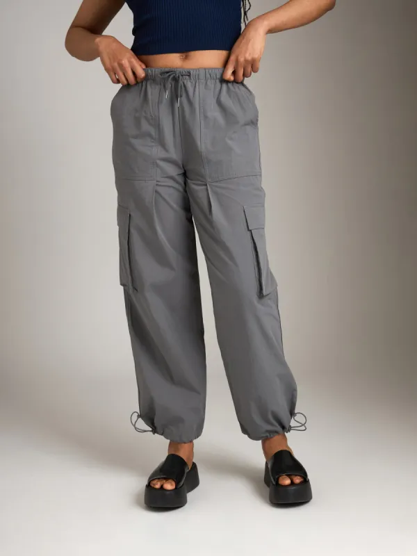 Diaz Parachute Cargo Pants made by Plenty