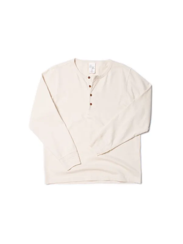 Long Sleeve Henley sold by Plenty