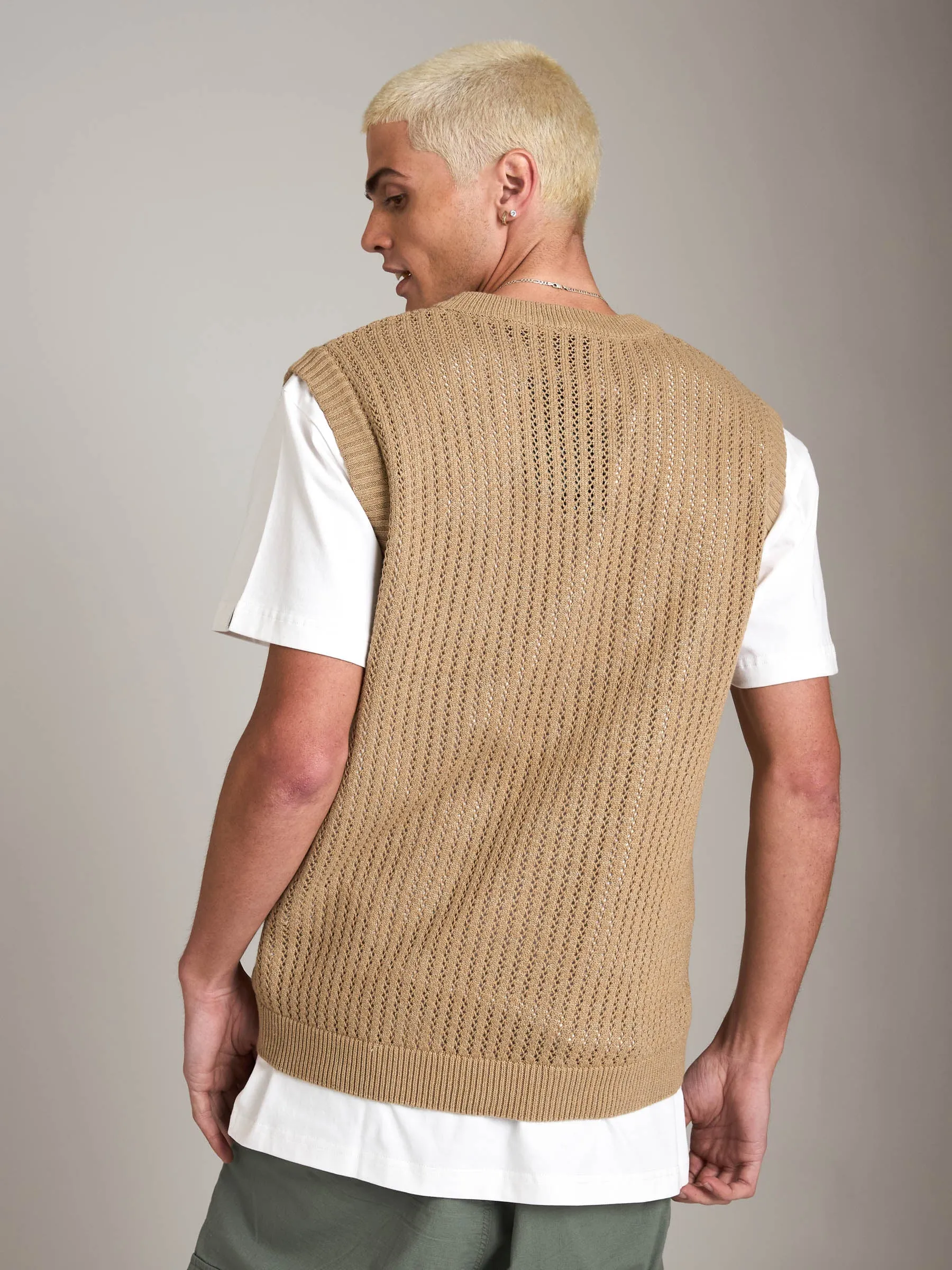 Dax Life V-Neck Knit Vest sold by Plenty product image thumbnail 3