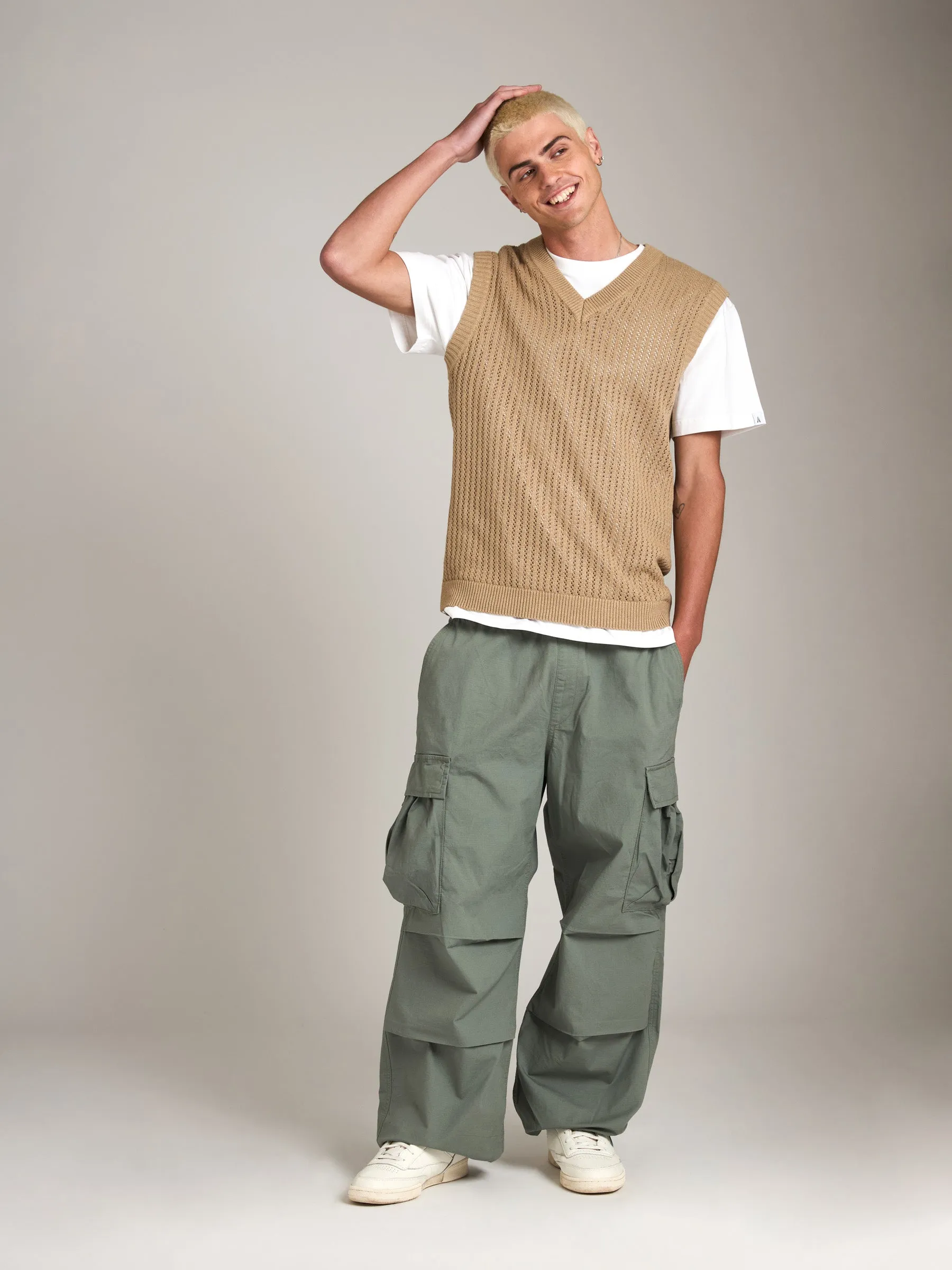 Dax Life V-Neck Knit Vest sold by Plenty product image thumbnail 2