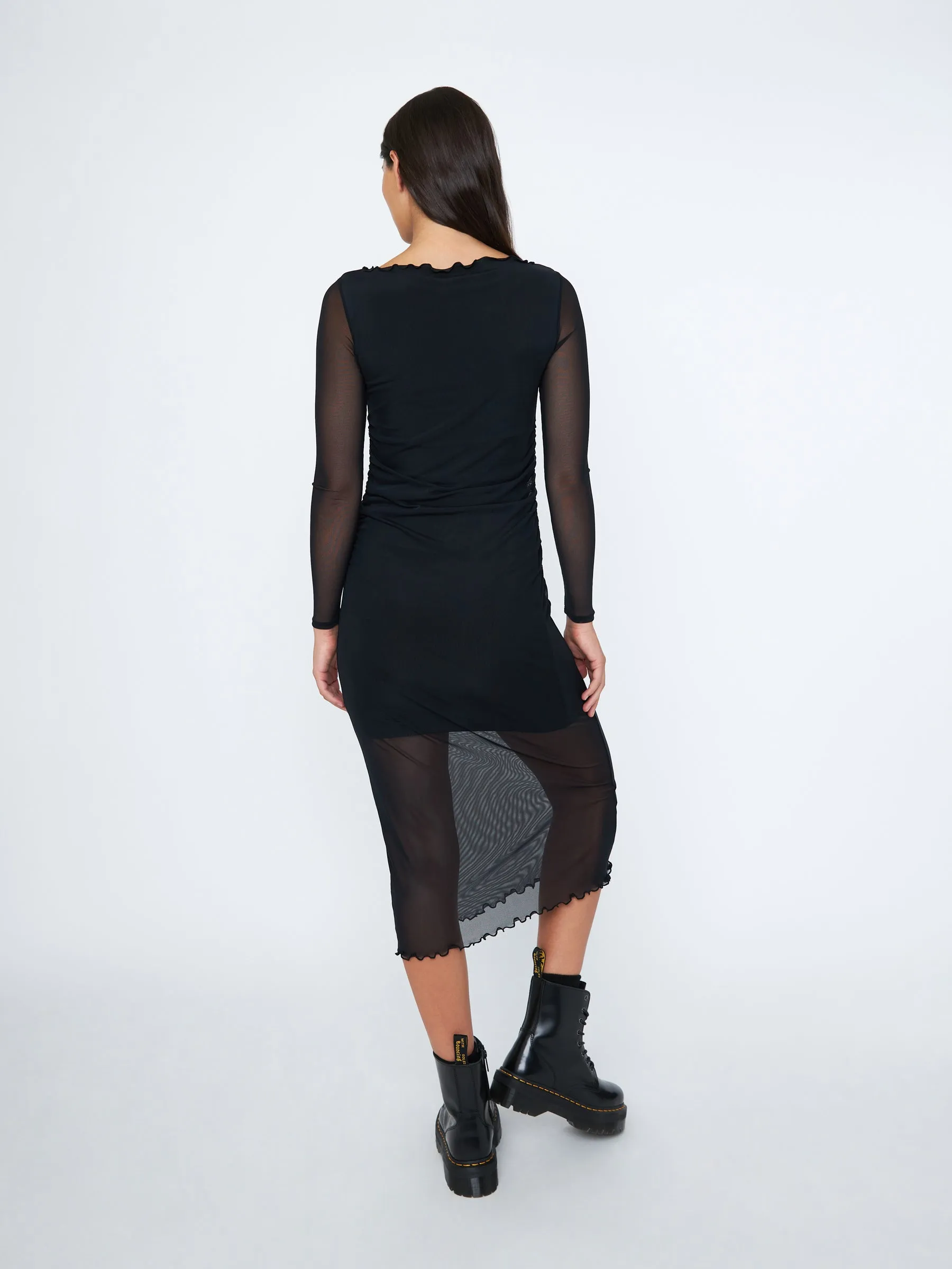 Mesh Noemi Ruched Dress sold by Plenty product image thumbnail 4