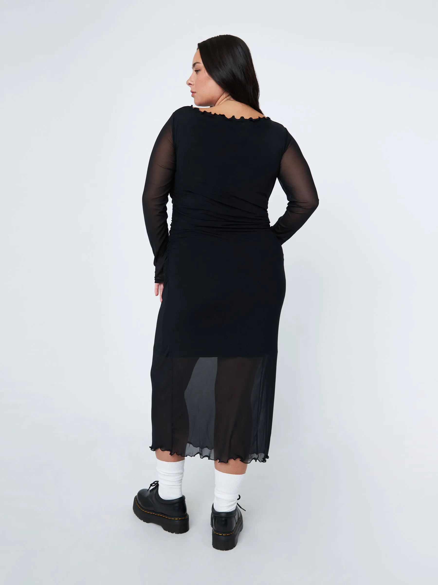 Mesh Noemi Ruched Dress sold by Plenty product image thumbnail 2