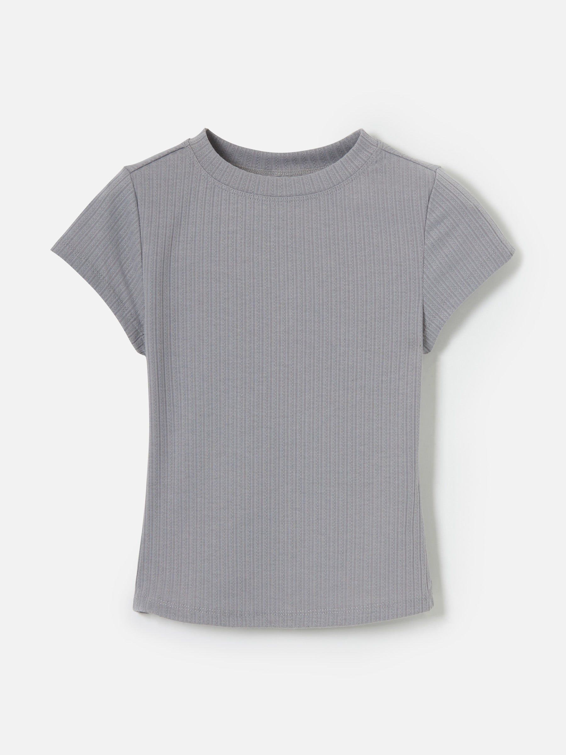 Pointelle Rib Myra Baby Tee sold by Plenty product image thumbnail 3
