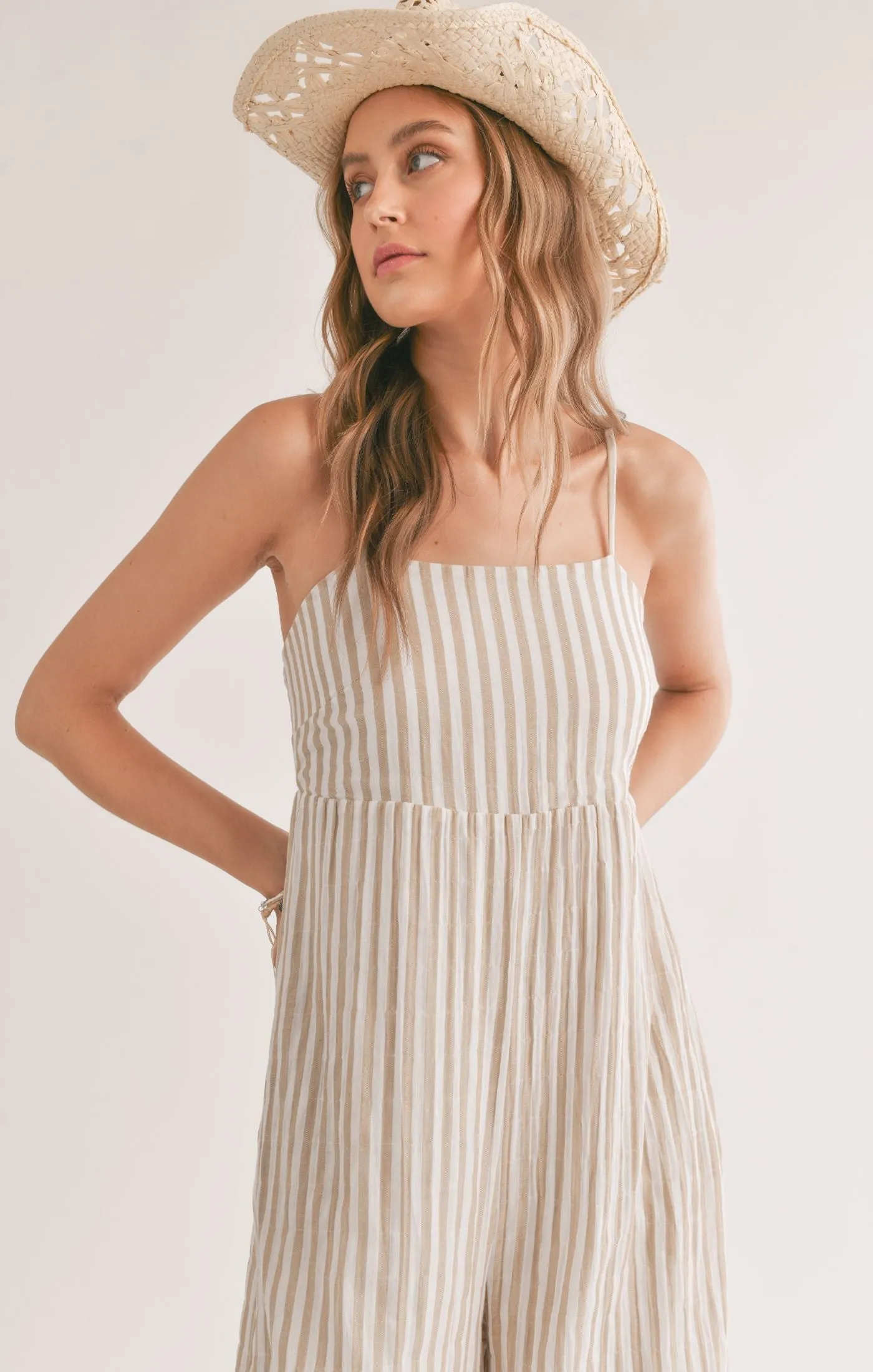 Sands Thinstripe Jumpsuit sold by Plenty product image thumbnail 3