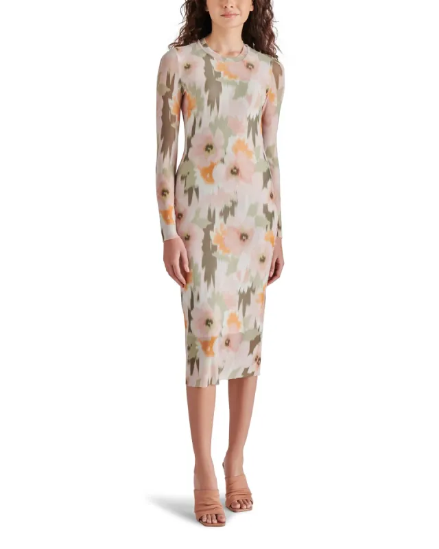 Hailee Mesh Long Sleeve Dress sold by Plenty