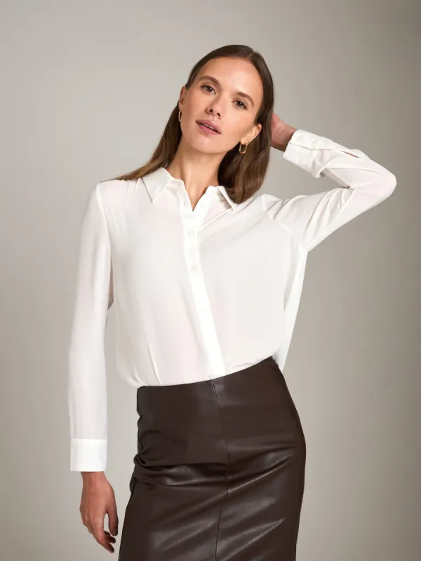 Charlotte Fluid Shirt made by Plenty
