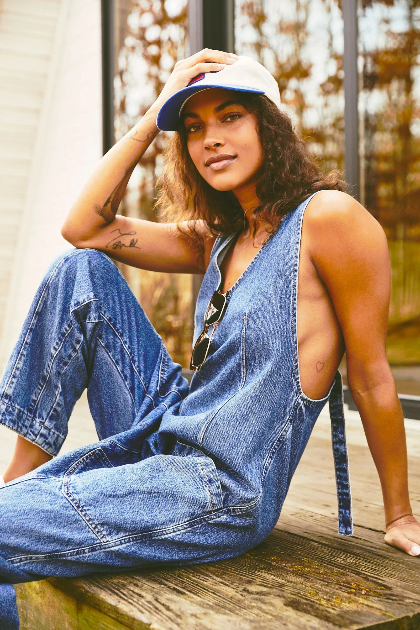 High Roller Jumpsuit - Sapphire Blue sold by Plenty product image thumbnail 5