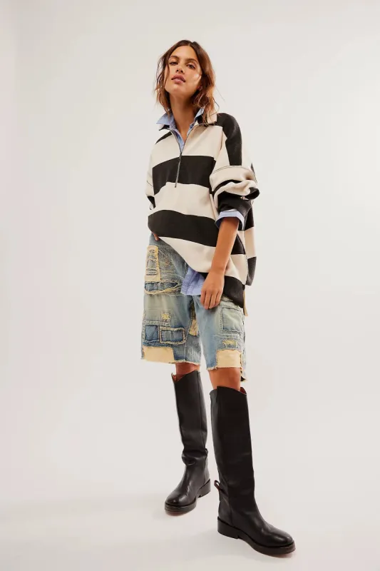 Coastal Stripe Pullover sold by Plenty