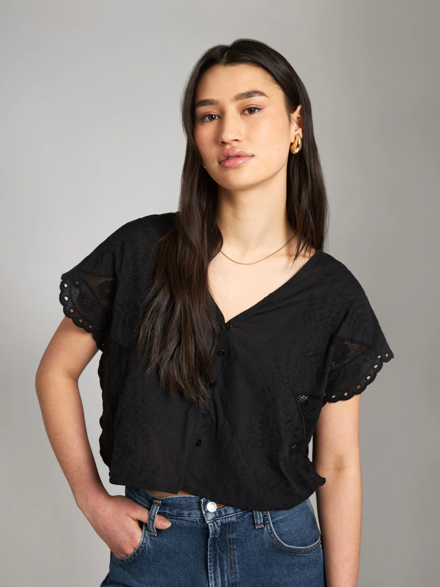 Cotton Chandra Blouse sold by Plenty product image thumbnail 4