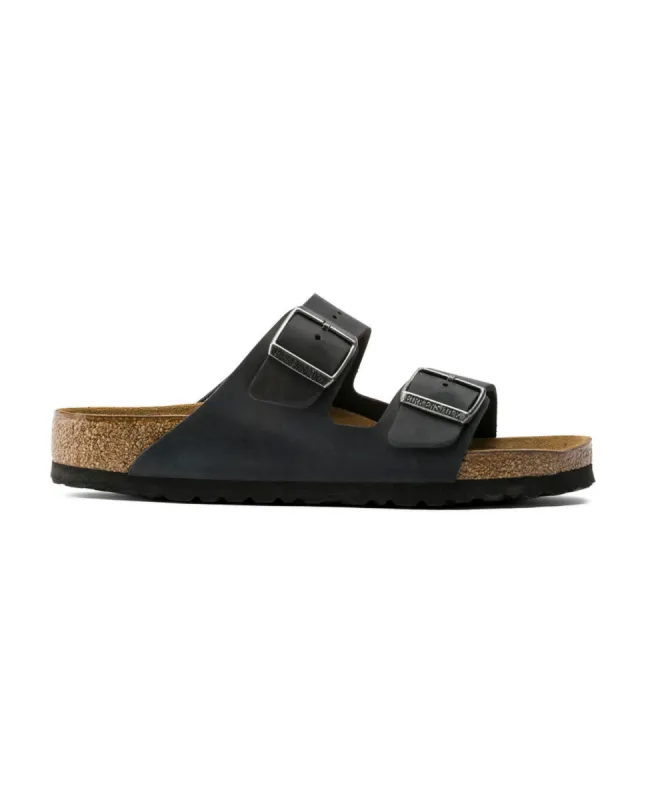 Arizona - Oiled Leather Black sold by Plenty