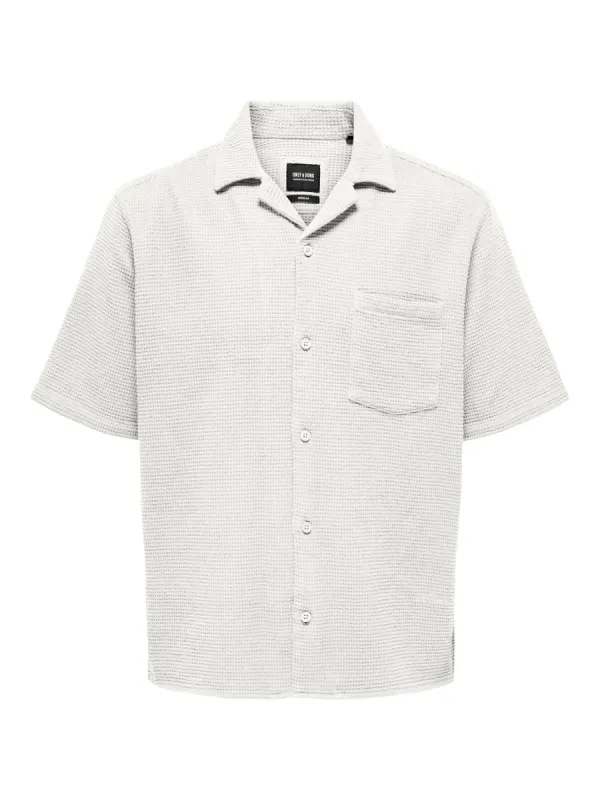 Anson SS Waffle Shirt sold by Plenty