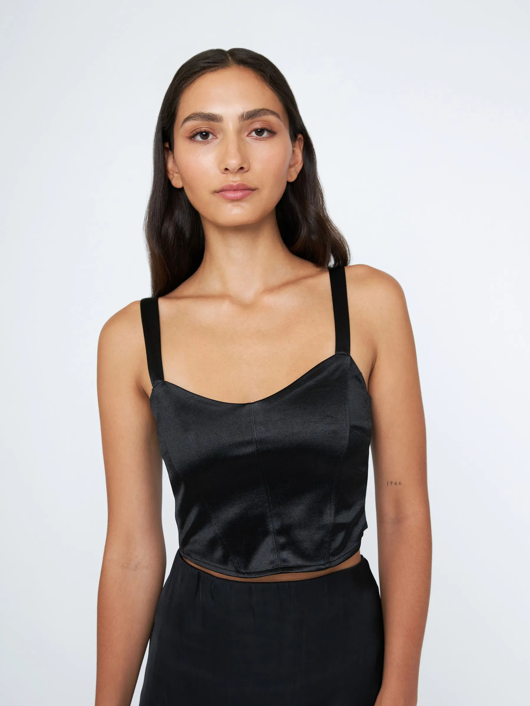 Satin Chiara Bustier sold by Plenty product image thumbnail 4