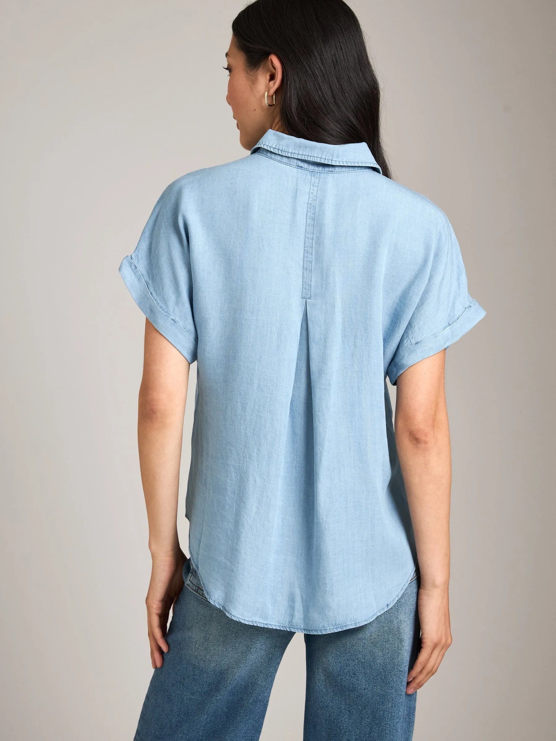 Tencel Short Sleeve Shirt sold by Plenty product image thumbnail 2