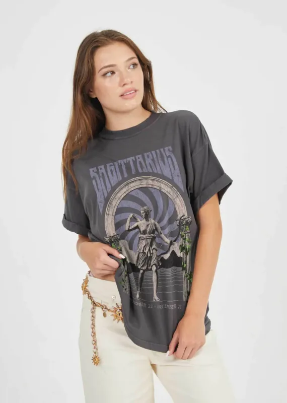 Sagittarius Band BF Tee sold by Plenty
