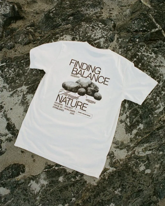 Finding Balance Tee sold by Plenty