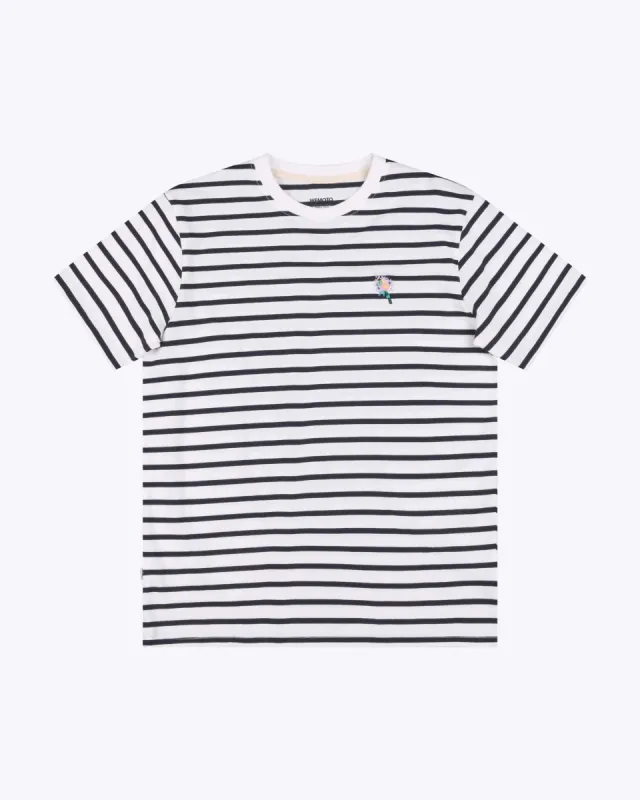 Flower Striped Tee sold by Plenty
