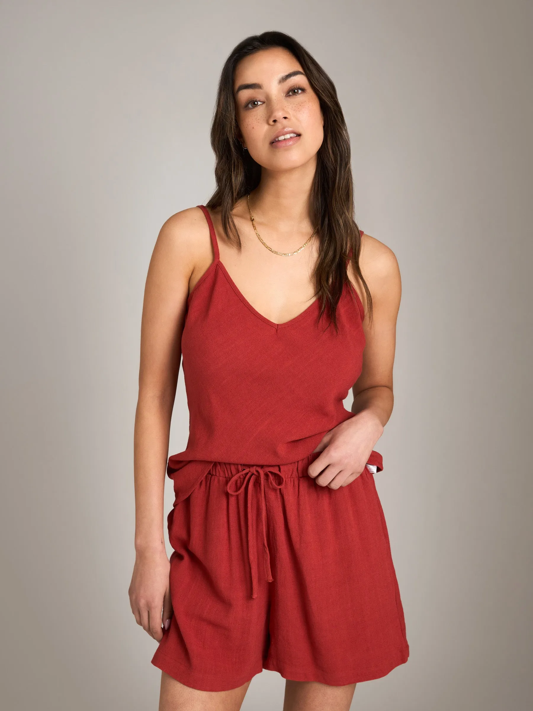 Layla Linen Blend Cami sold by Plenty product image thumbnail 2