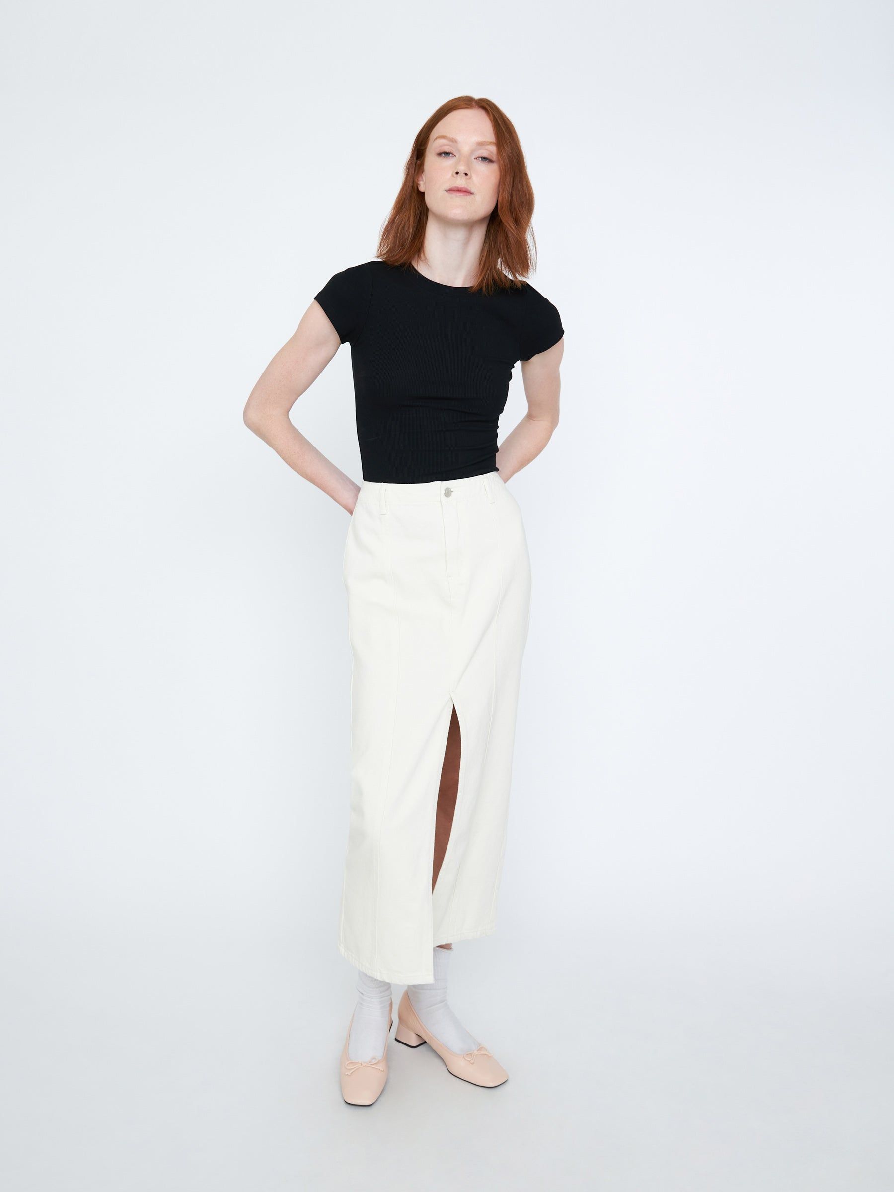 Long Skirt With Slit sold by Plenty product image thumbnail 2
