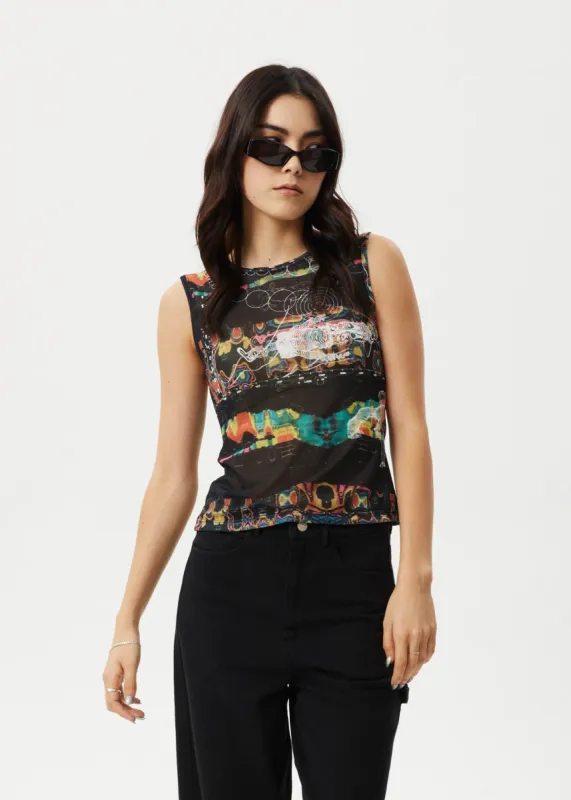 Astral Recycled Sheer Tank sold by Plenty