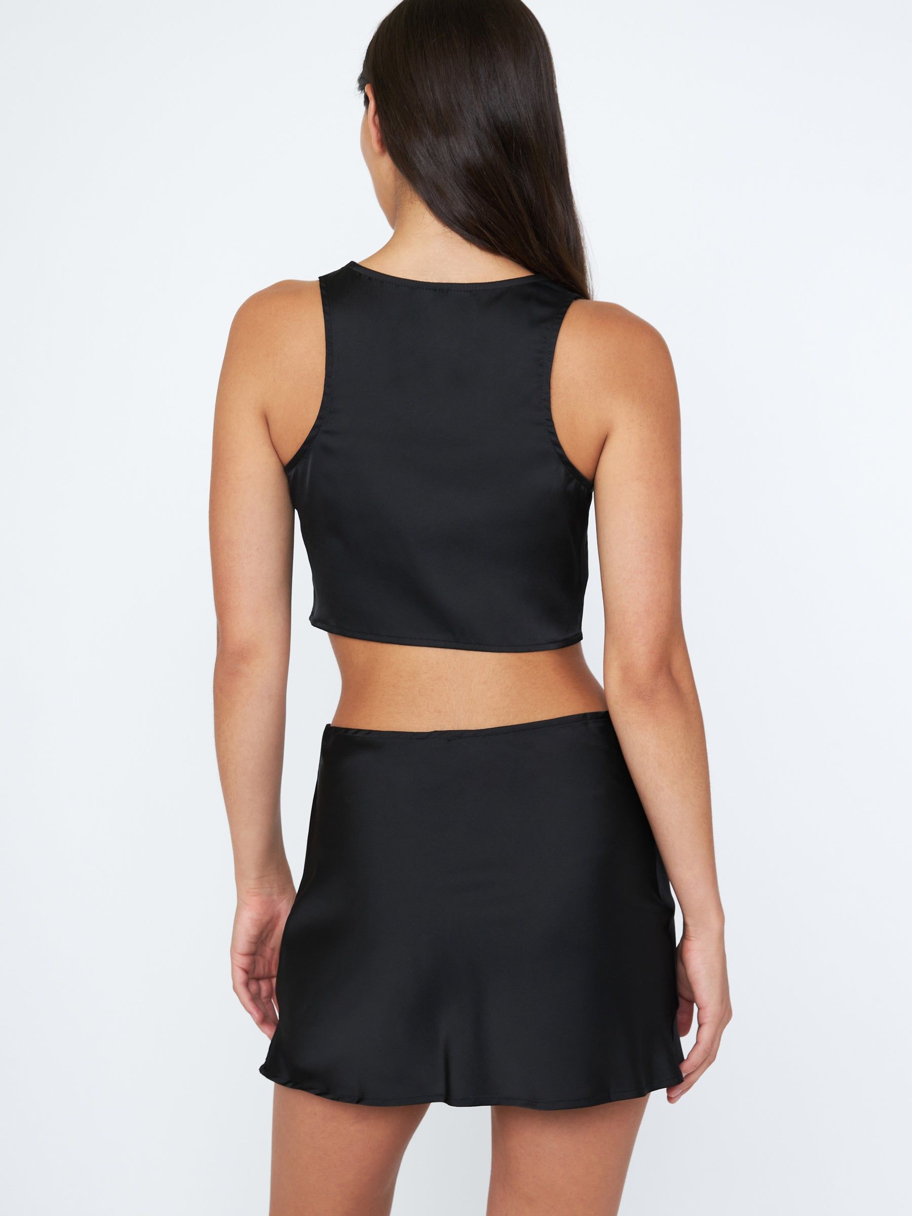Satin Bow Vest Top sold by Plenty product image thumbnail 2