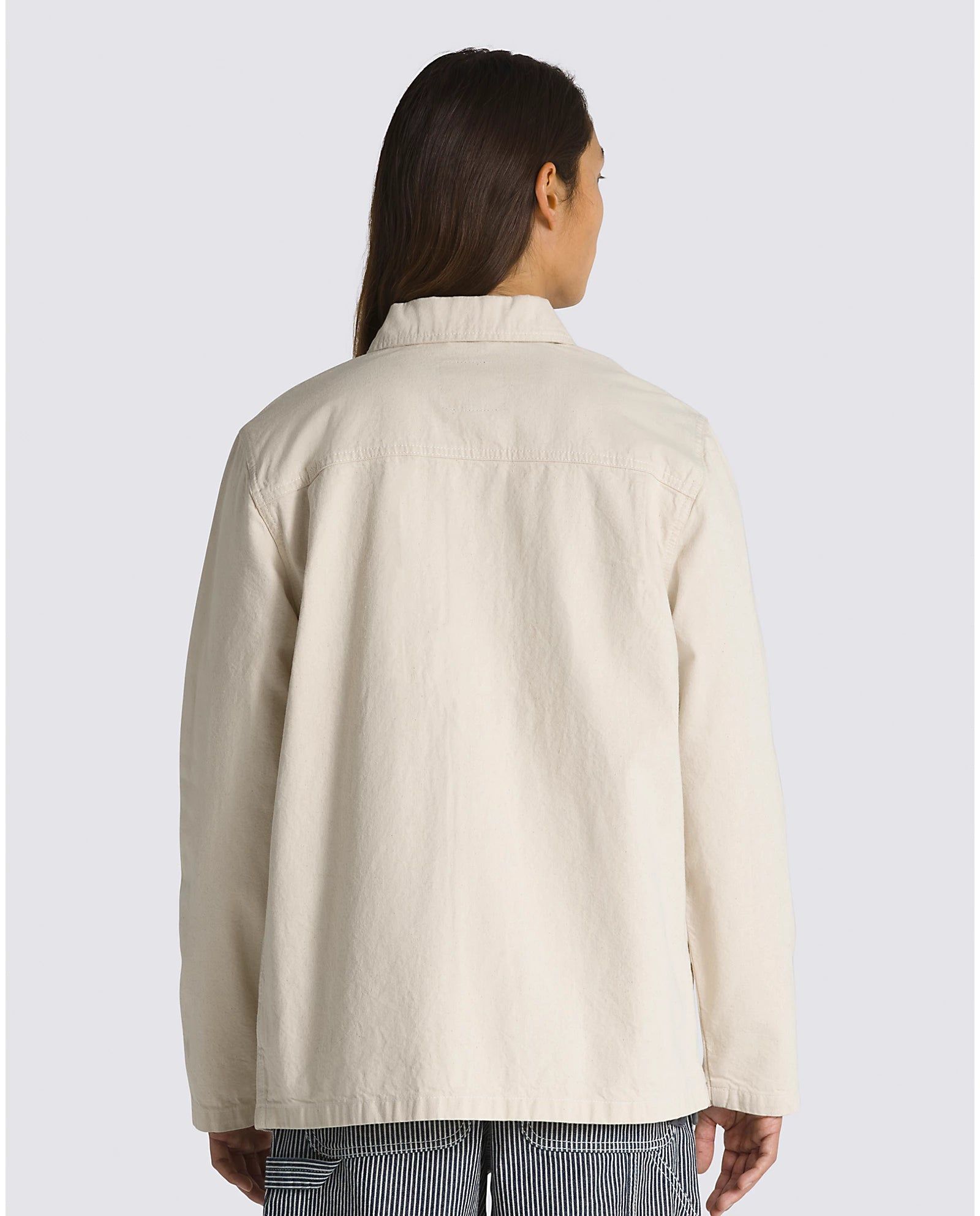 Hickory Stripe Drill Chore Coat sold by Plenty product image thumbnail 3