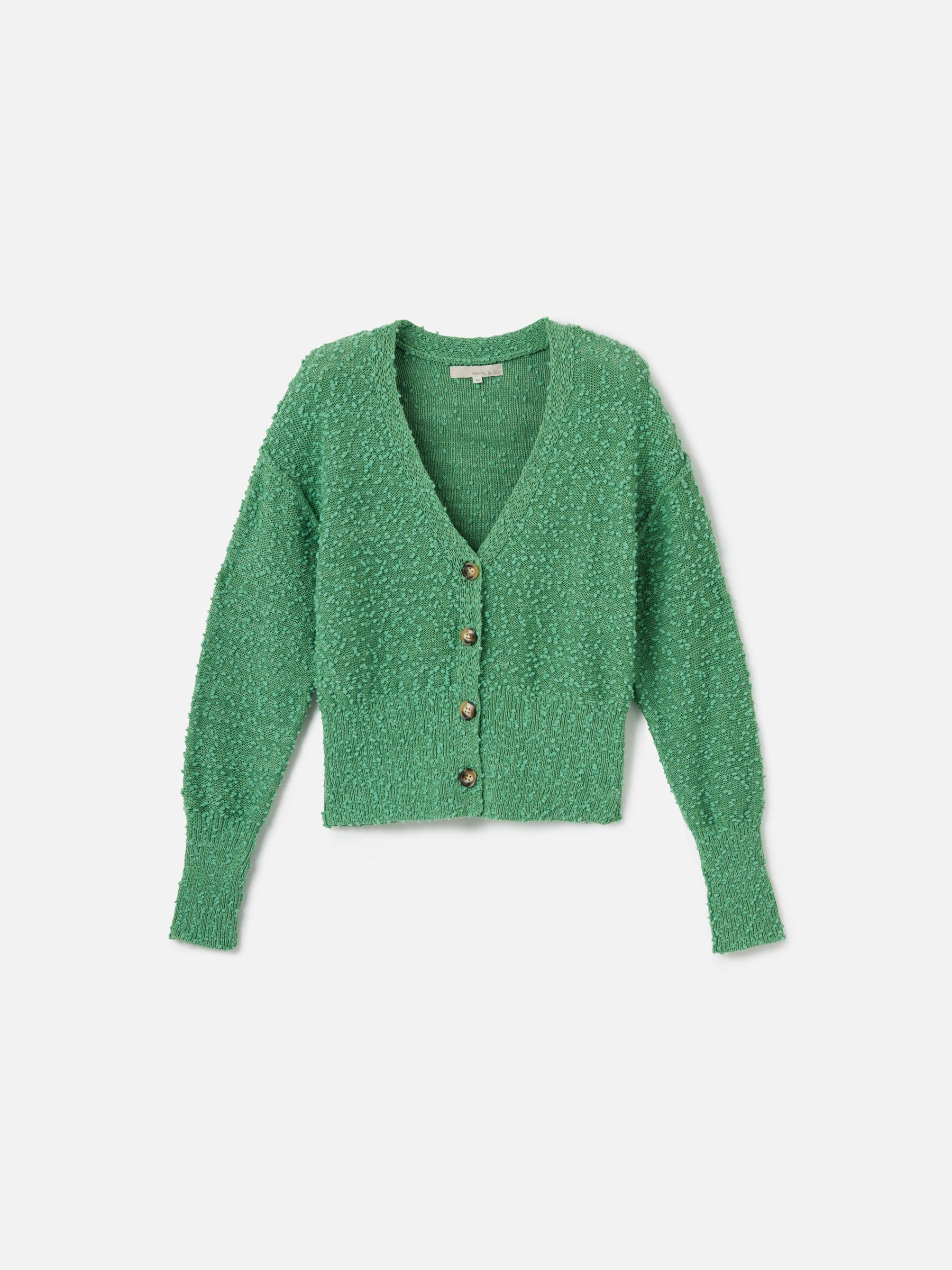 Lotta Button Cardigan sold by Plenty