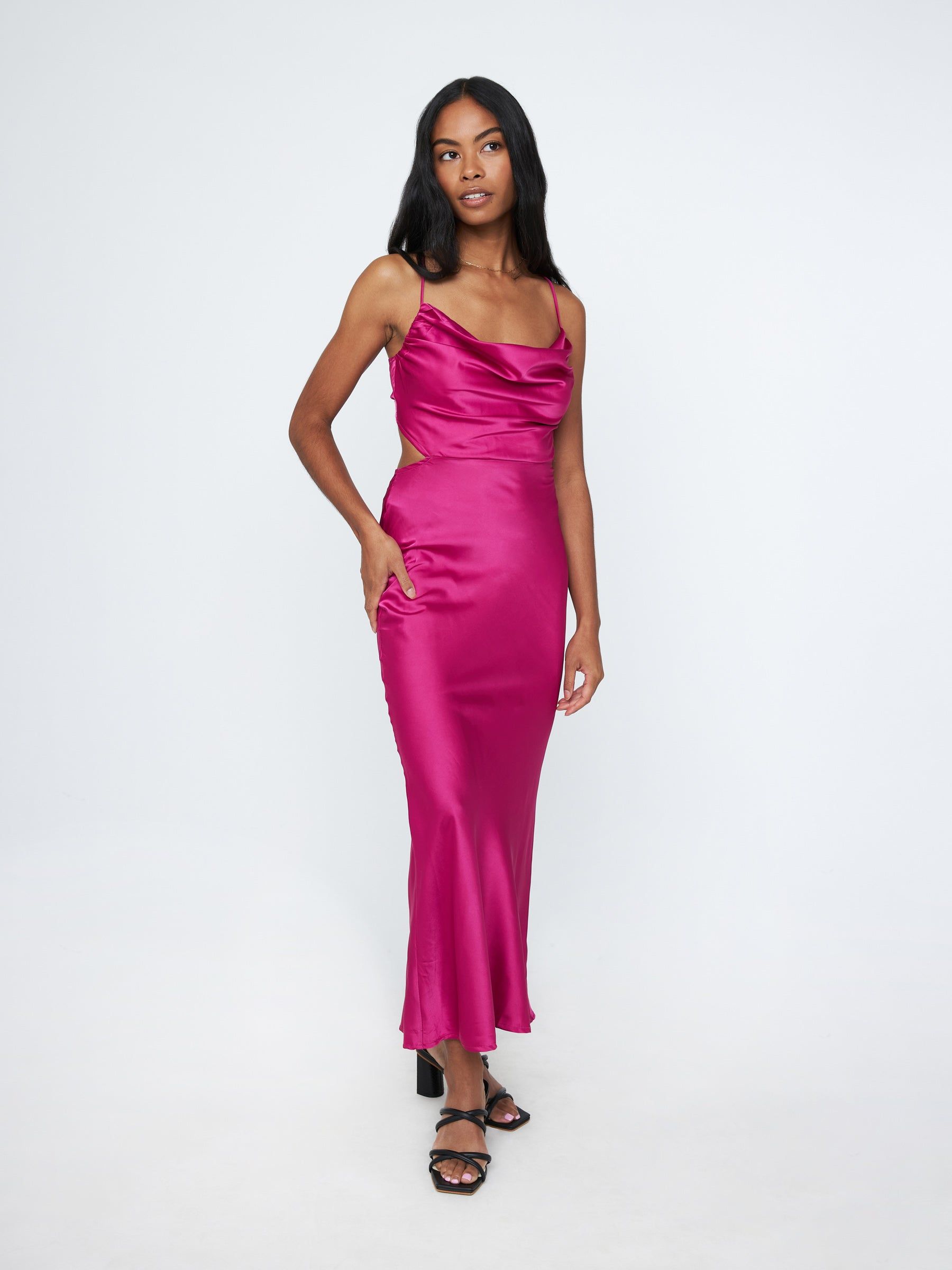 Cowl Neck Maxi Dress sold by Plenty product image thumbnail 5