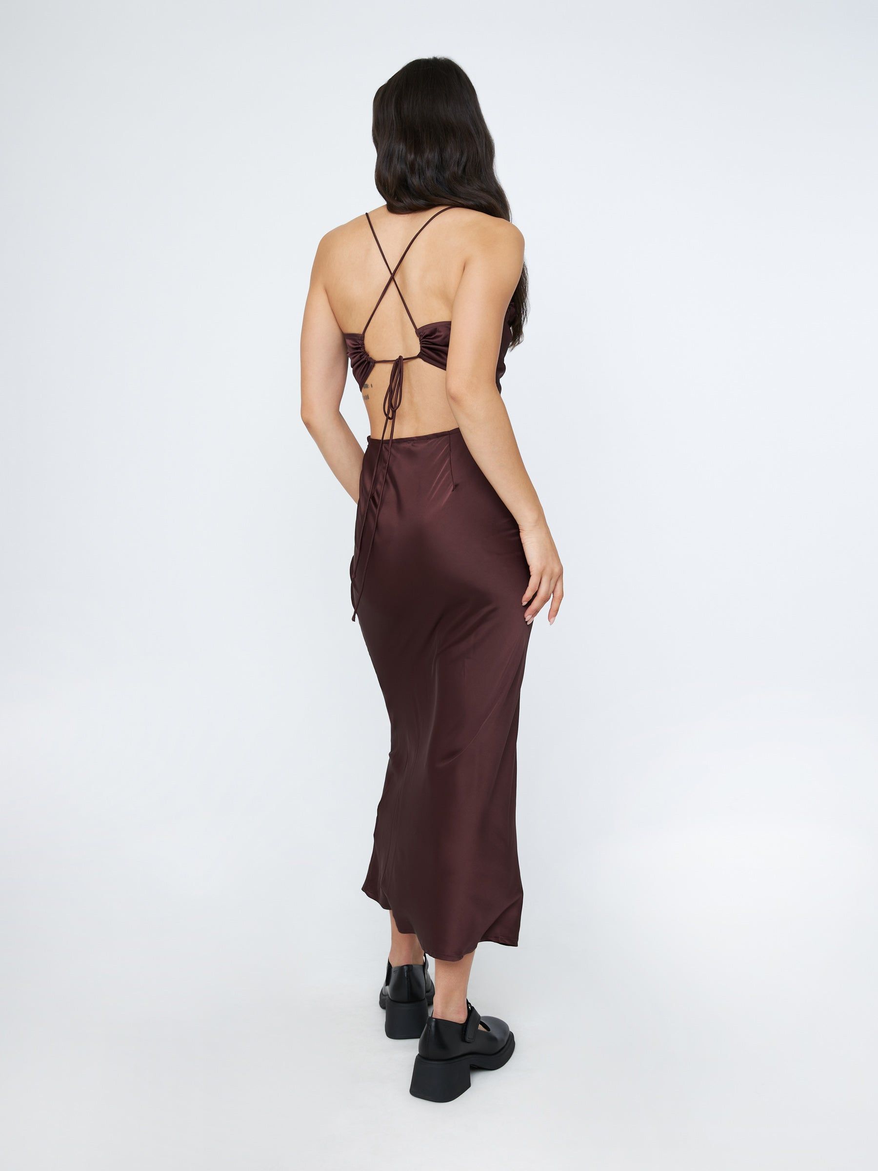 Cowl Neck Maxi Dress sold by Plenty product image thumbnail 3