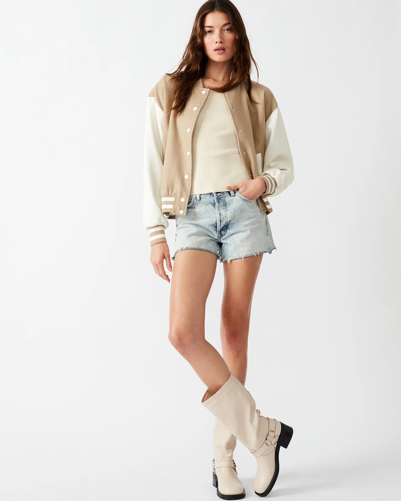 Alexandra Varsity Jacket sold by Plenty product image thumbnail 5