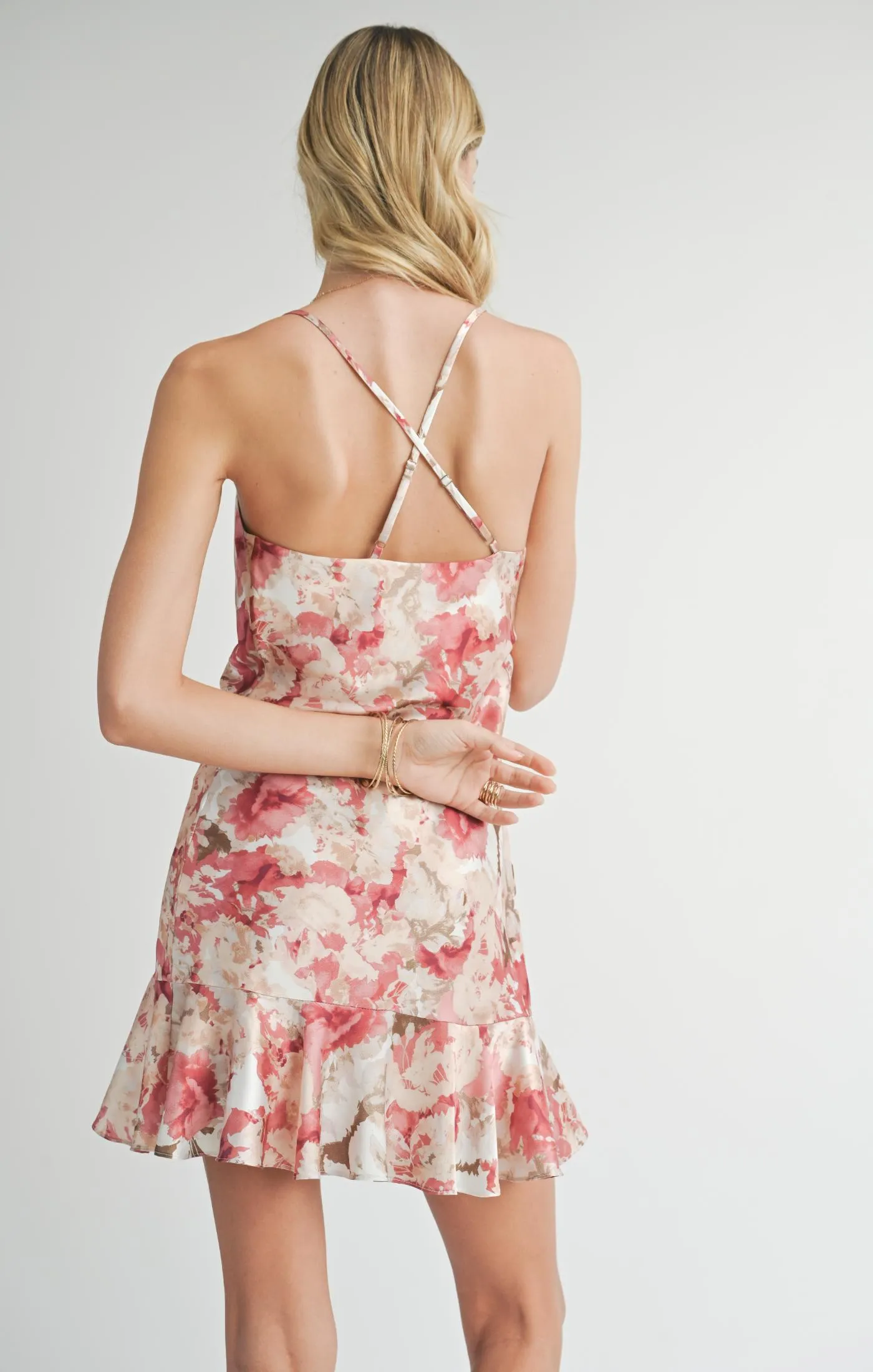 Girl Dinner Bias Cowl Neck Dress sold by Plenty product image thumbnail 3