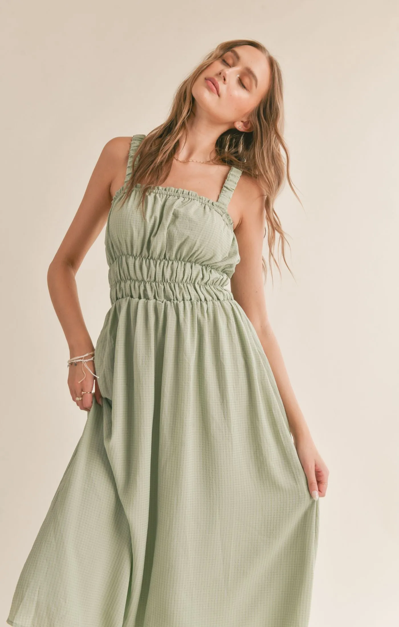 The Heat Gathered Midi Dress sold by Plenty product image thumbnail 5