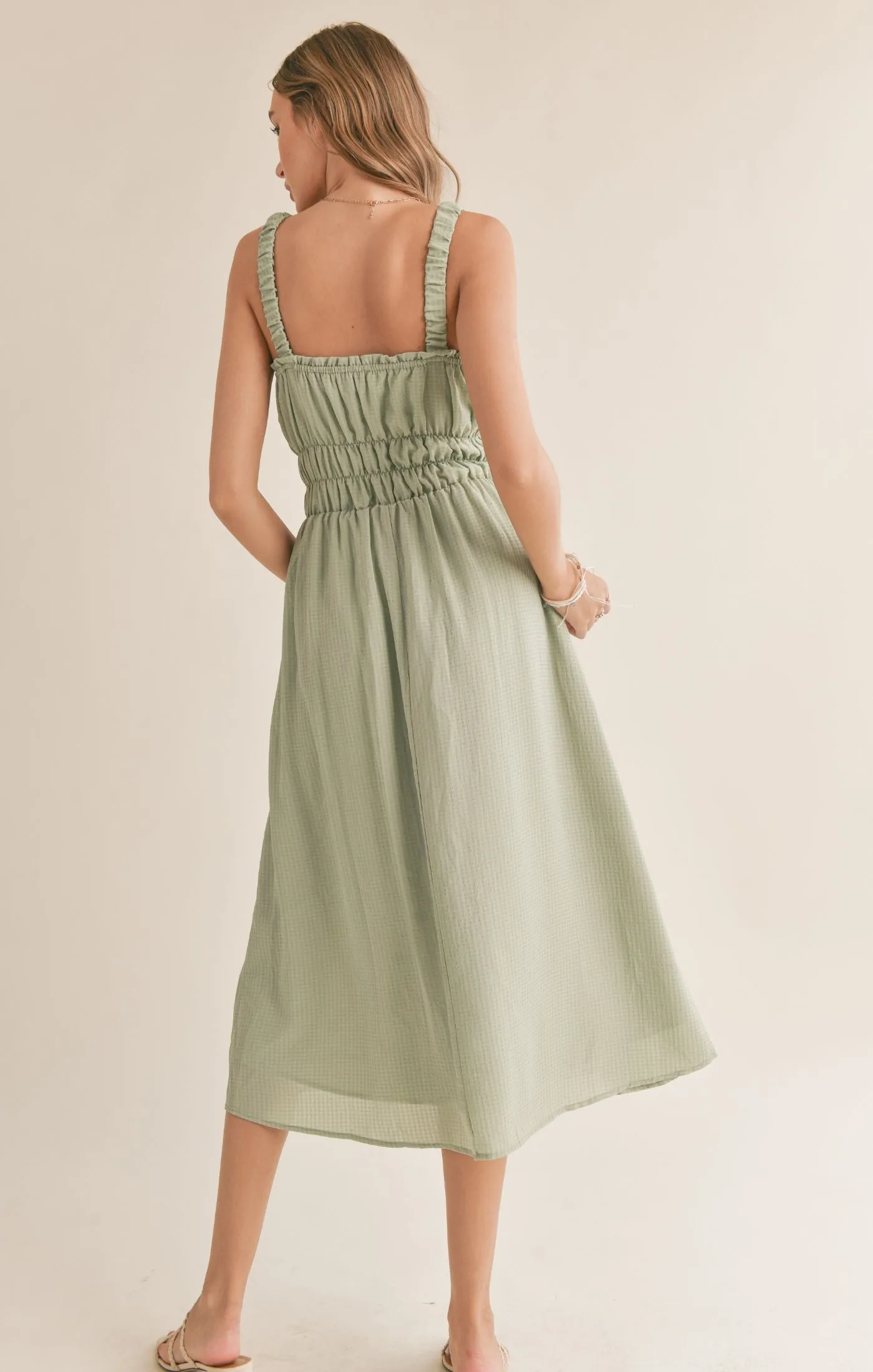 The Heat Gathered Midi Dress sold by Plenty product image thumbnail 4