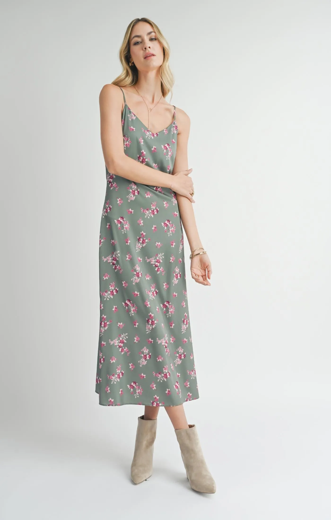Hostess Slip Maxi Dress sold by Plenty