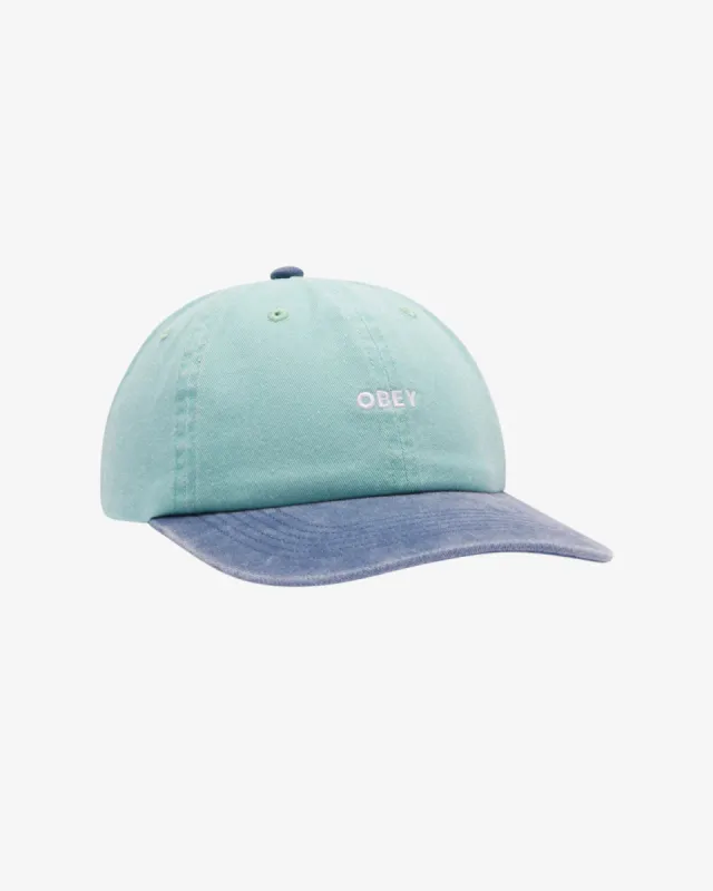Pigment 2 Tone 6 Panel Strapback sold by Plenty