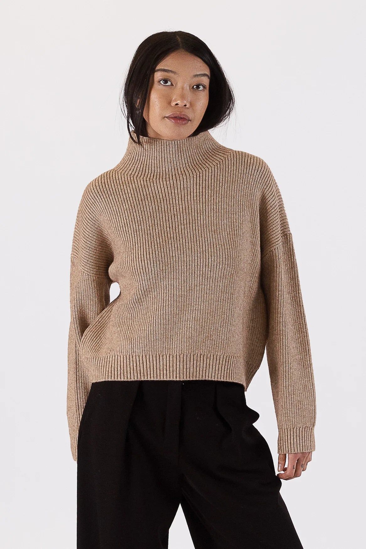 Evolet Mockneck Rib Sweater sold by Plenty product image thumbnail 2