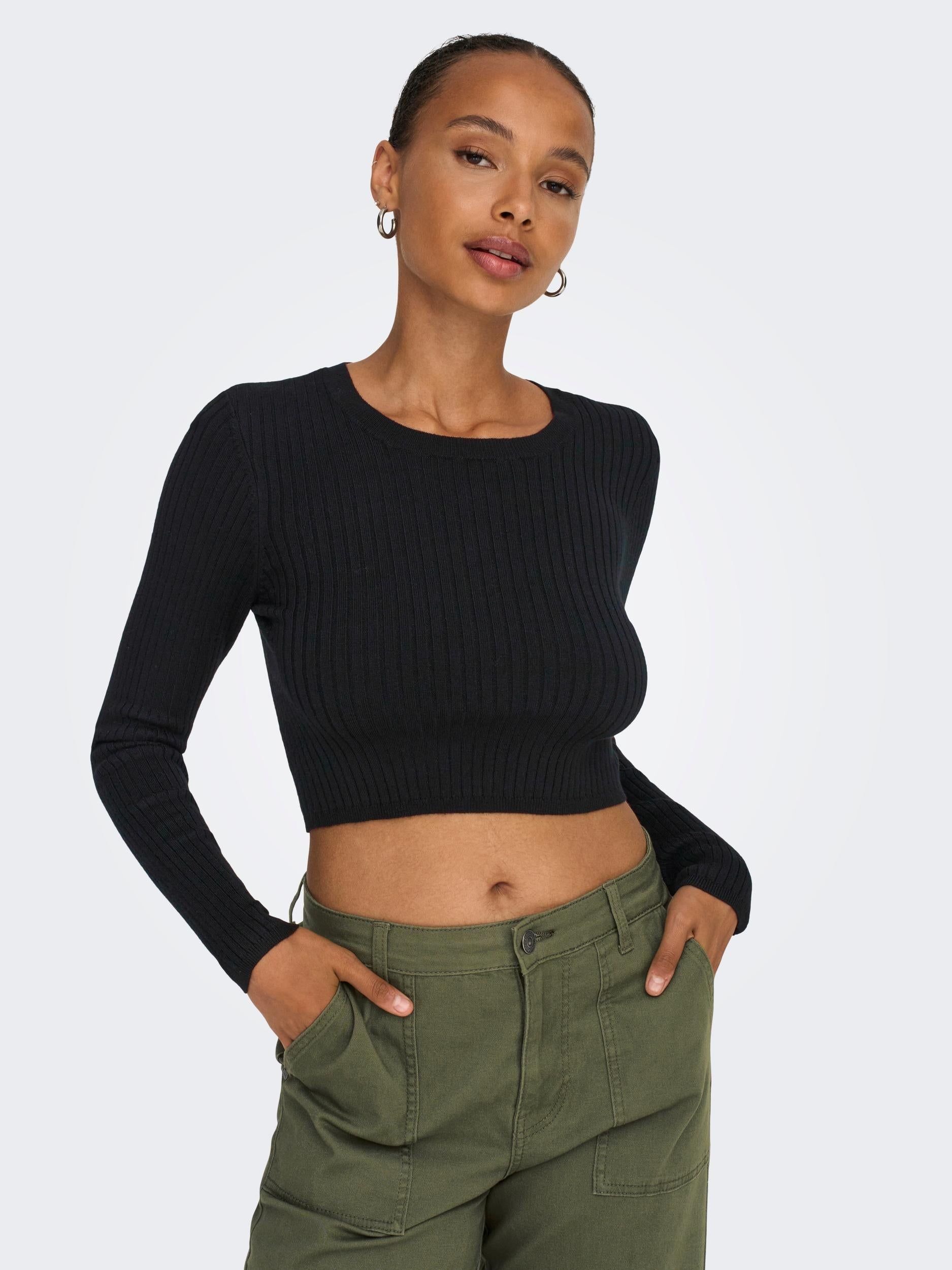 Karol Knit Crop sold by Plenty