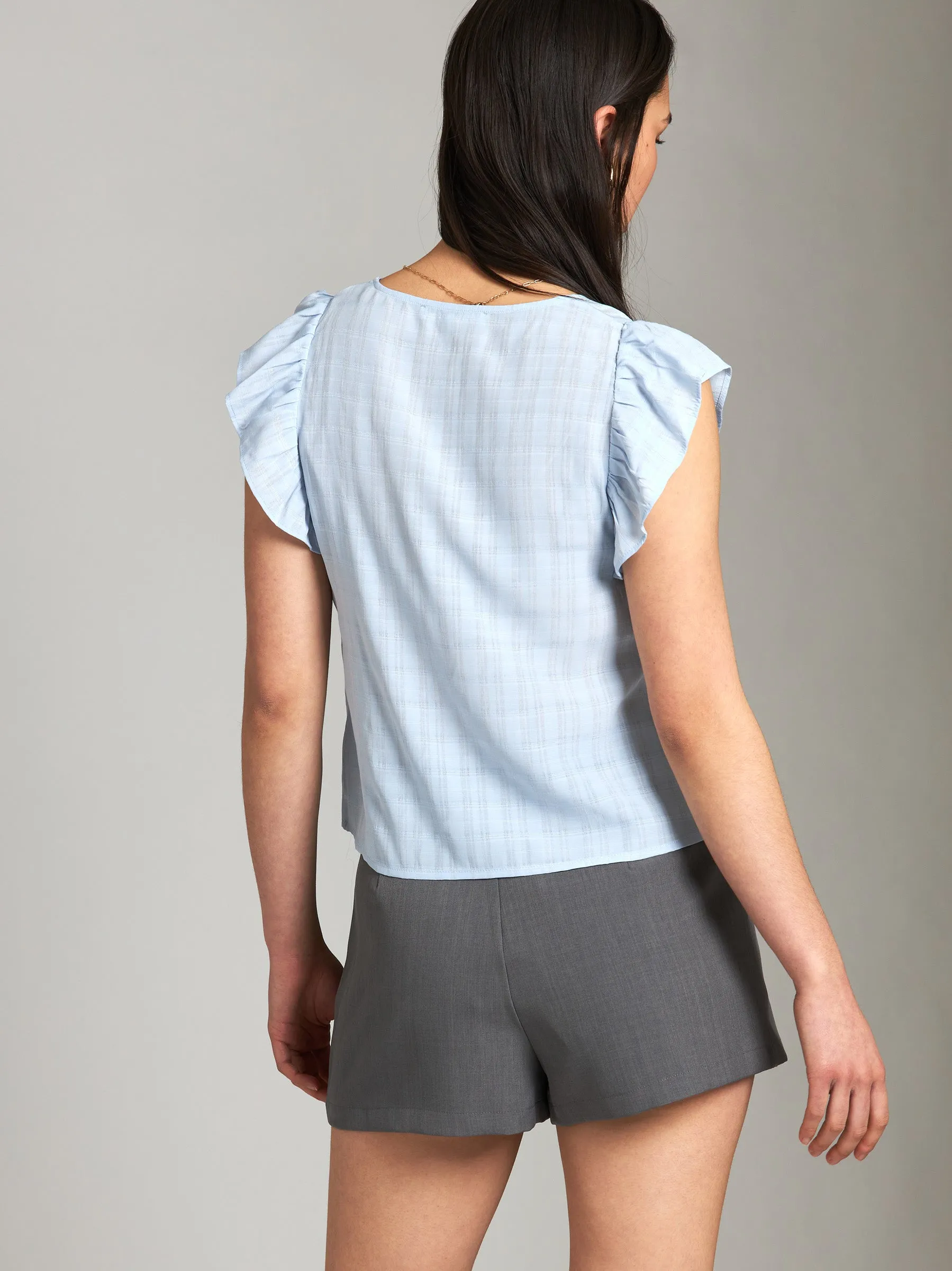 Claris Waterfall Sleeve Blouse sold by Plenty product image thumbnail 2