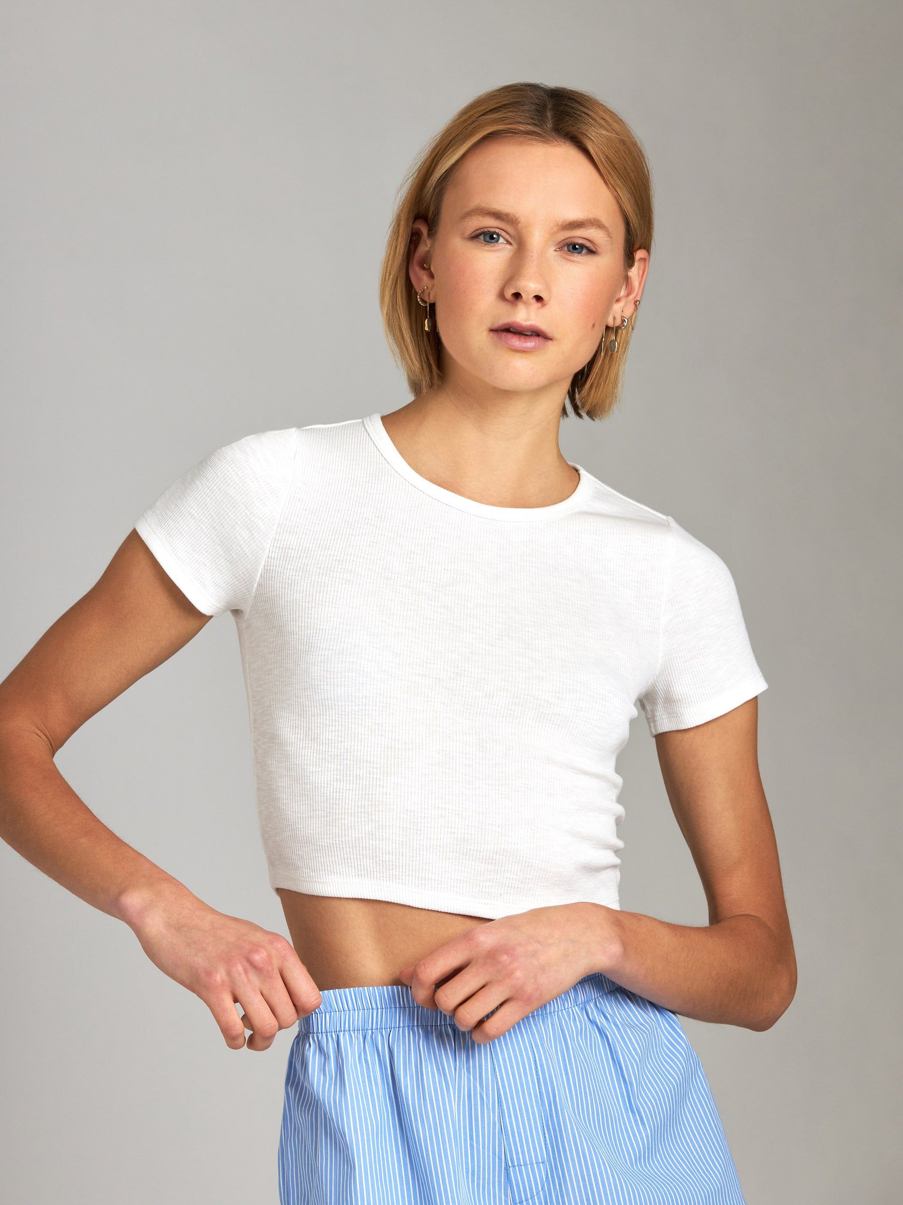 Rib Zuri Baby Tee sold by Plenty product image thumbnail 5