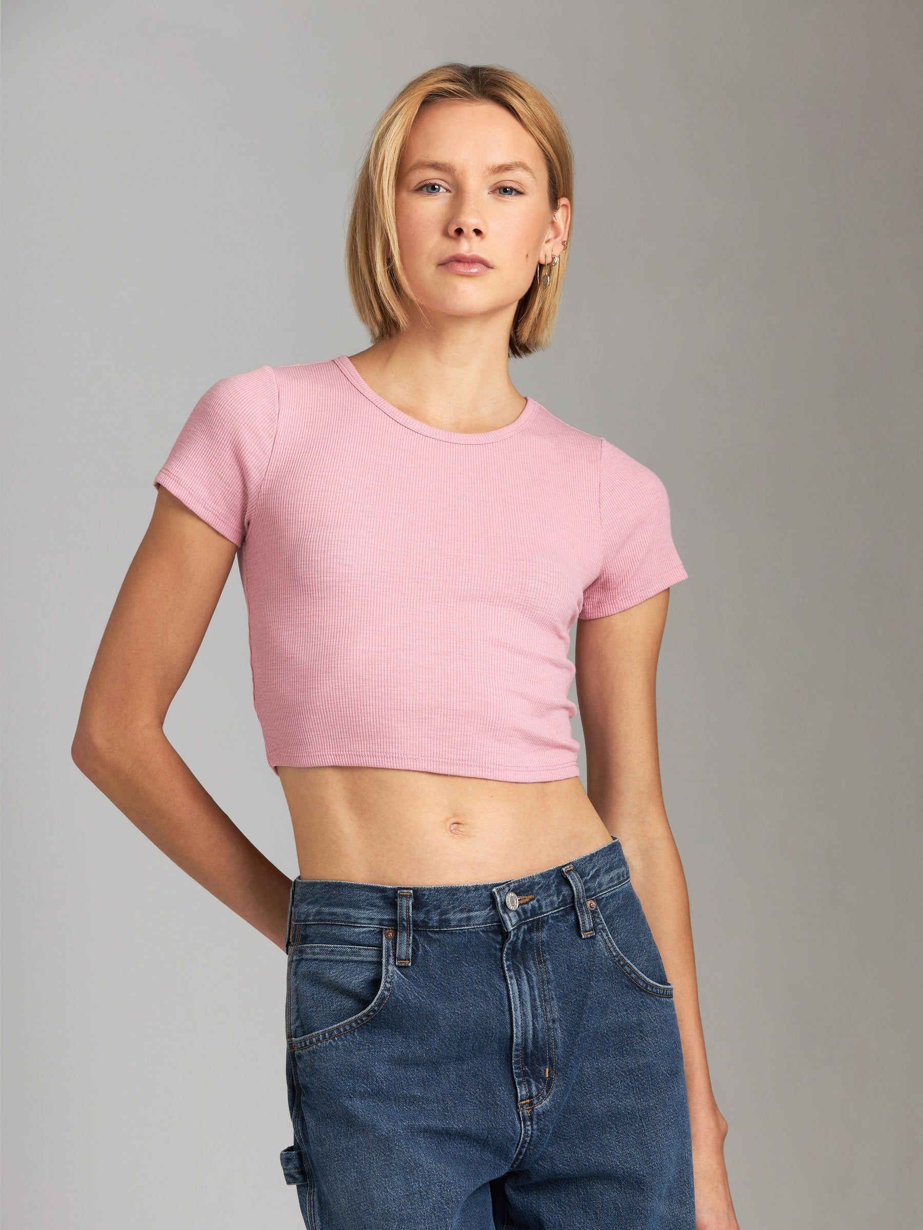 Rib Zuri Baby Tee sold by Plenty product image thumbnail 2