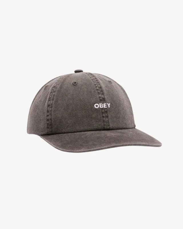 Pigment Lowercase 6 Panel Strapback sold by Plenty