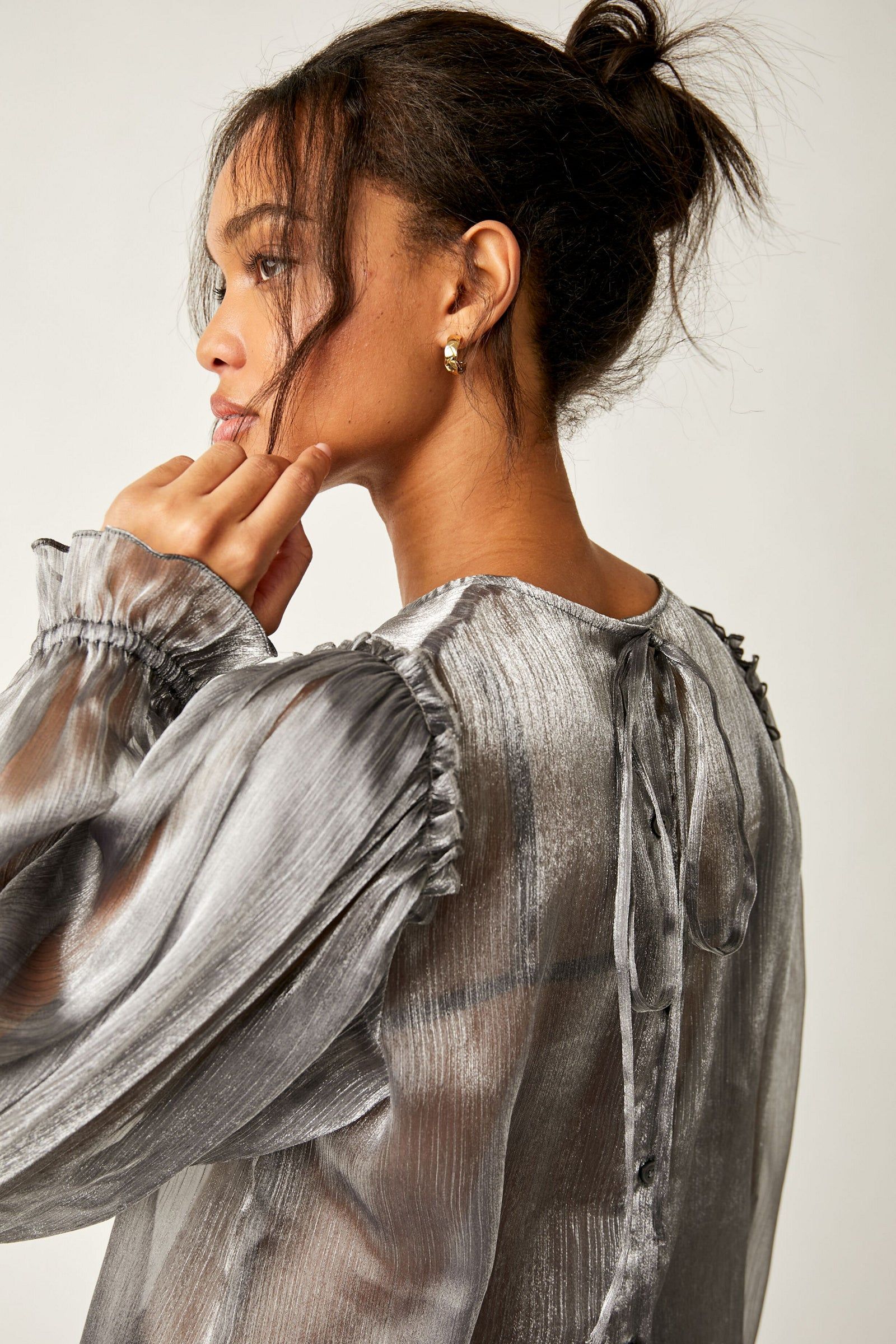 Freya Frost Sheet Longsleeve Top sold by Plenty product image thumbnail 4