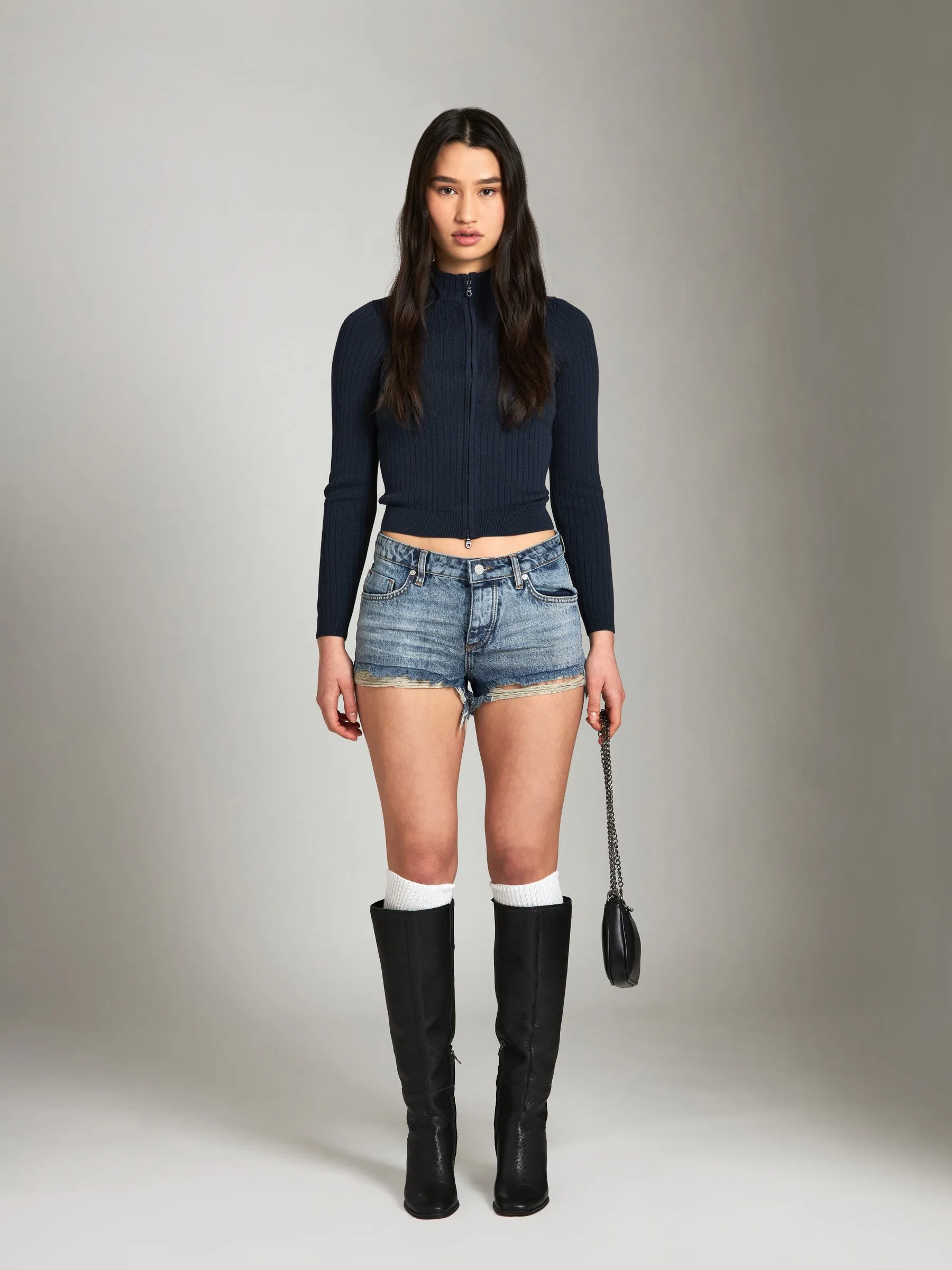 Sherry Slim Zip Cardi sold by Plenty product image thumbnail 4