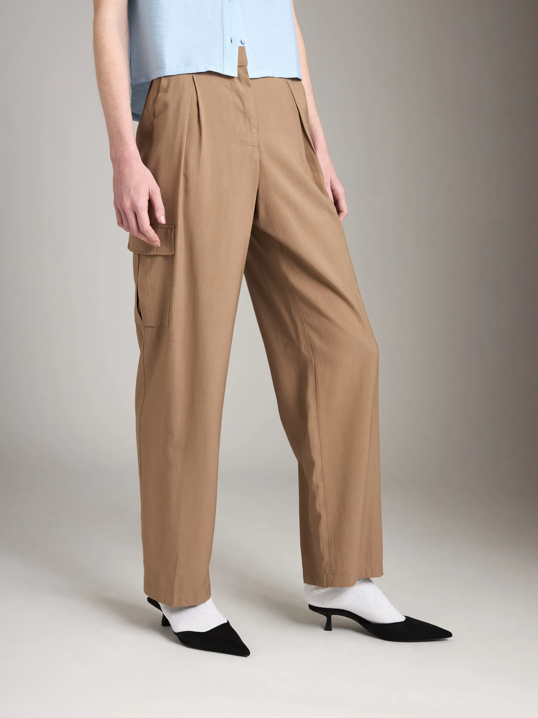 Jack Wide Leg Cargo Trouser sold by Plenty product image thumbnail 2