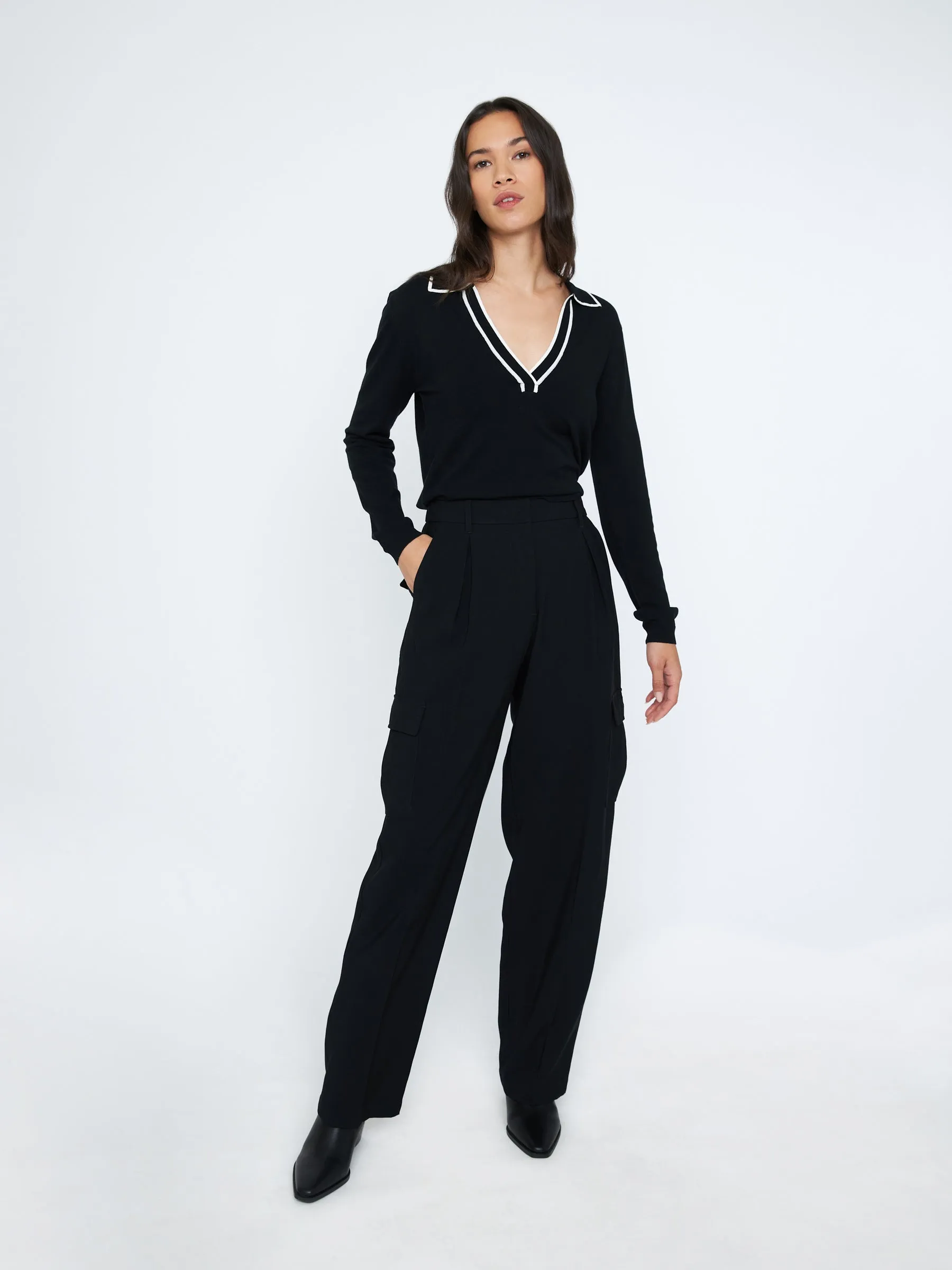 Jack Wide Leg Cargo Trouser sold by Plenty product image thumbnail 4
