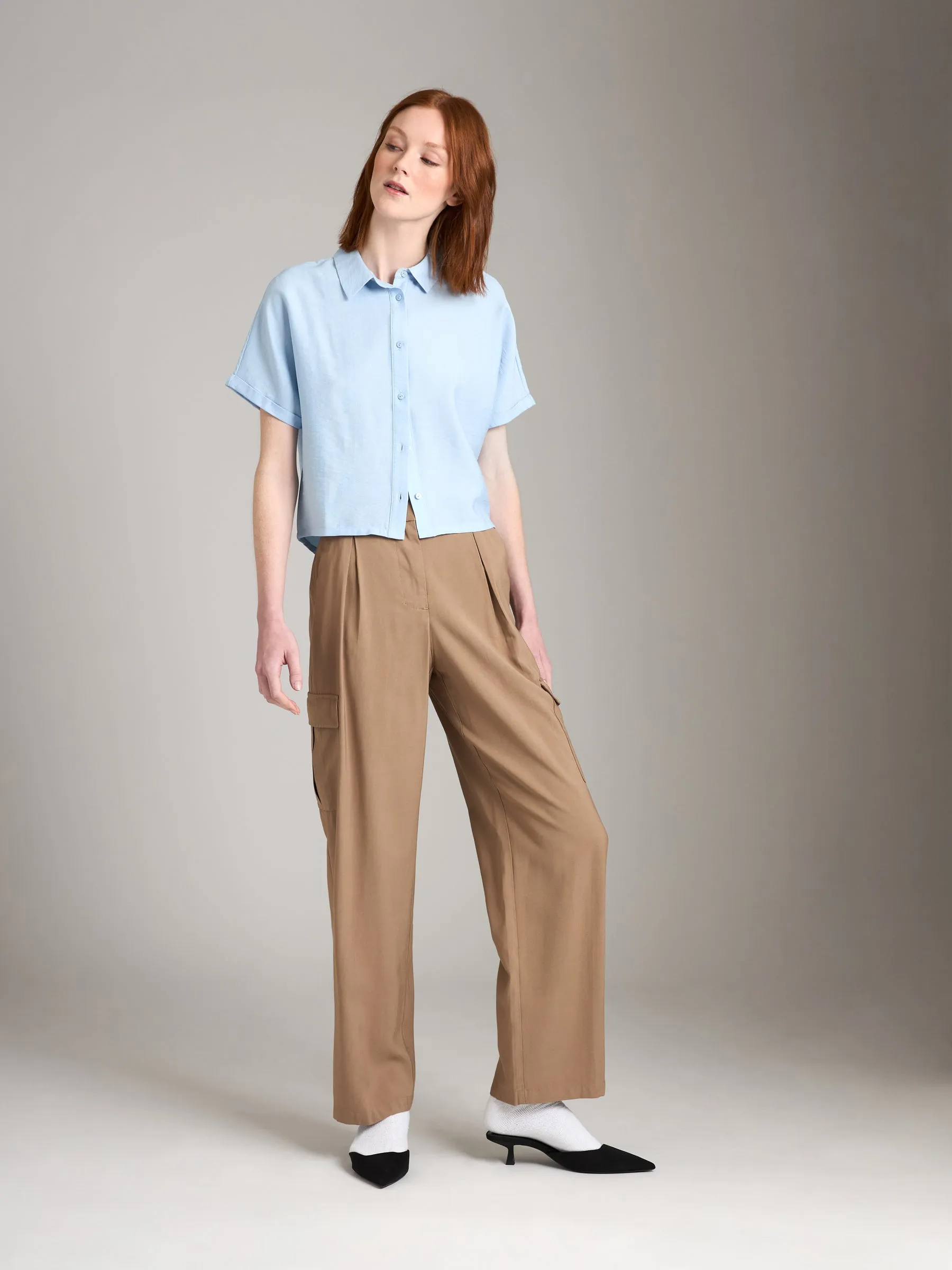 Jack Wide Leg Cargo Trouser sold by Plenty product image thumbnail 3