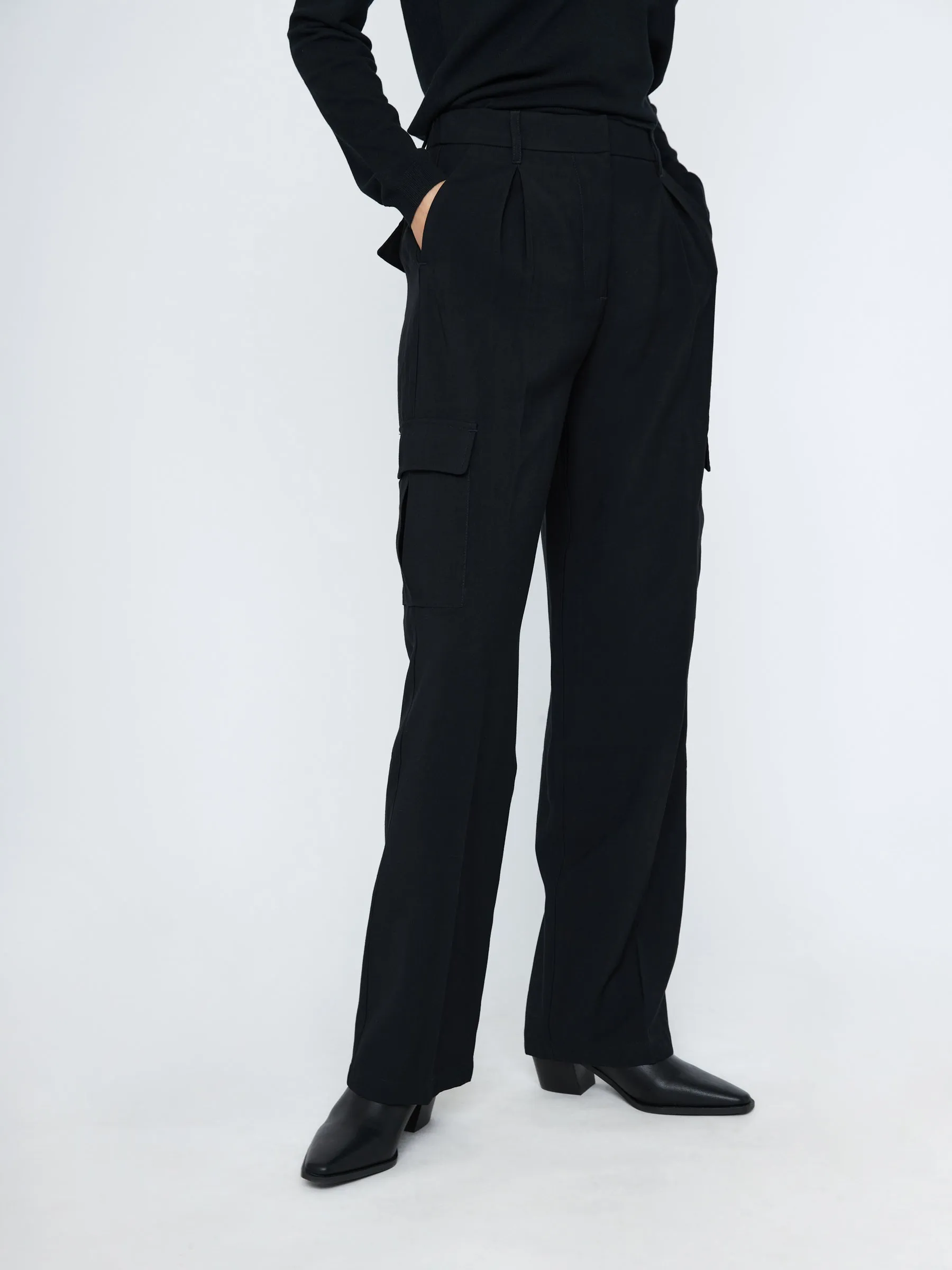 Jack Wide Leg Cargo Trouser sold by Plenty